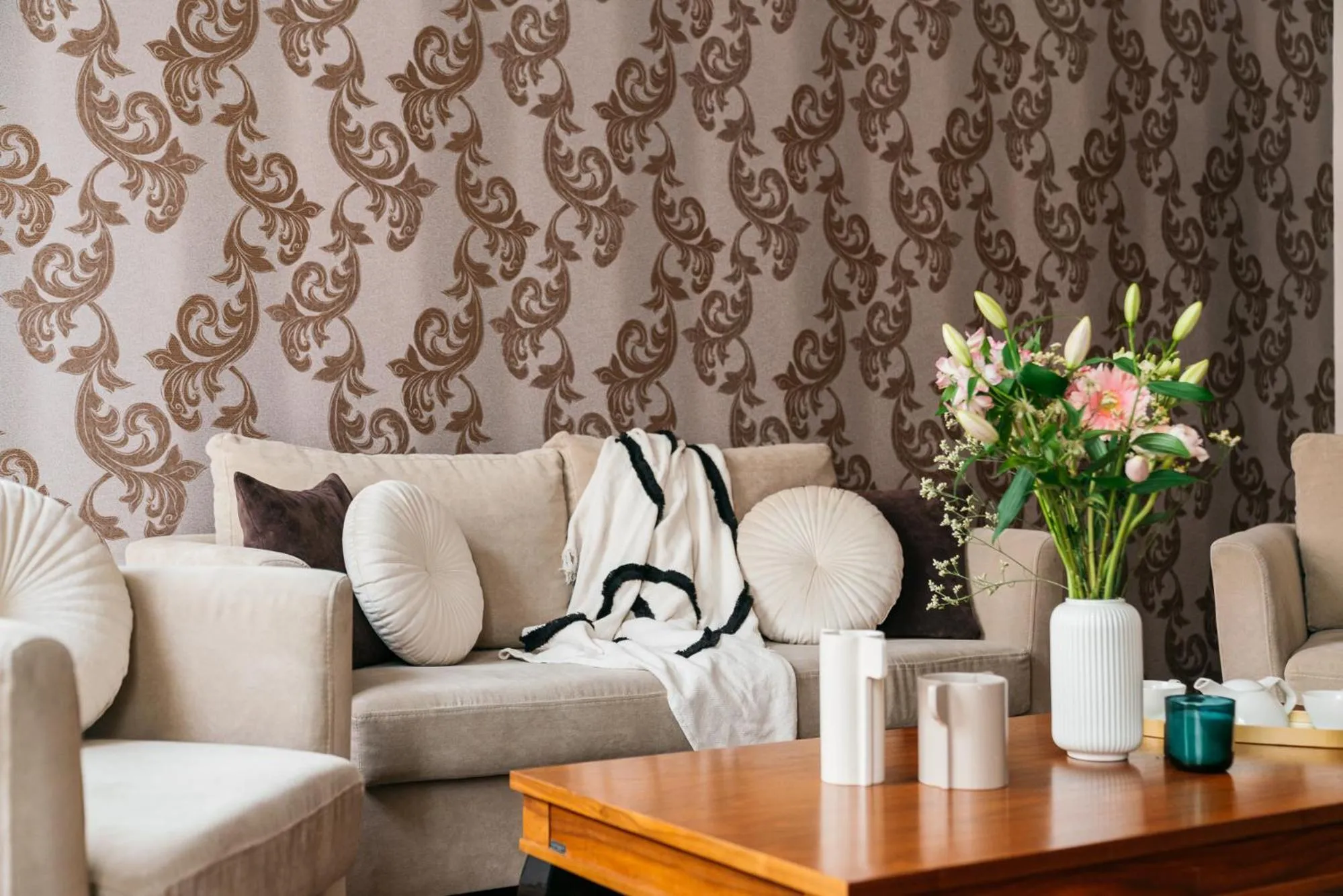 Living room in Topolowa Residence - LoftAffair Collection