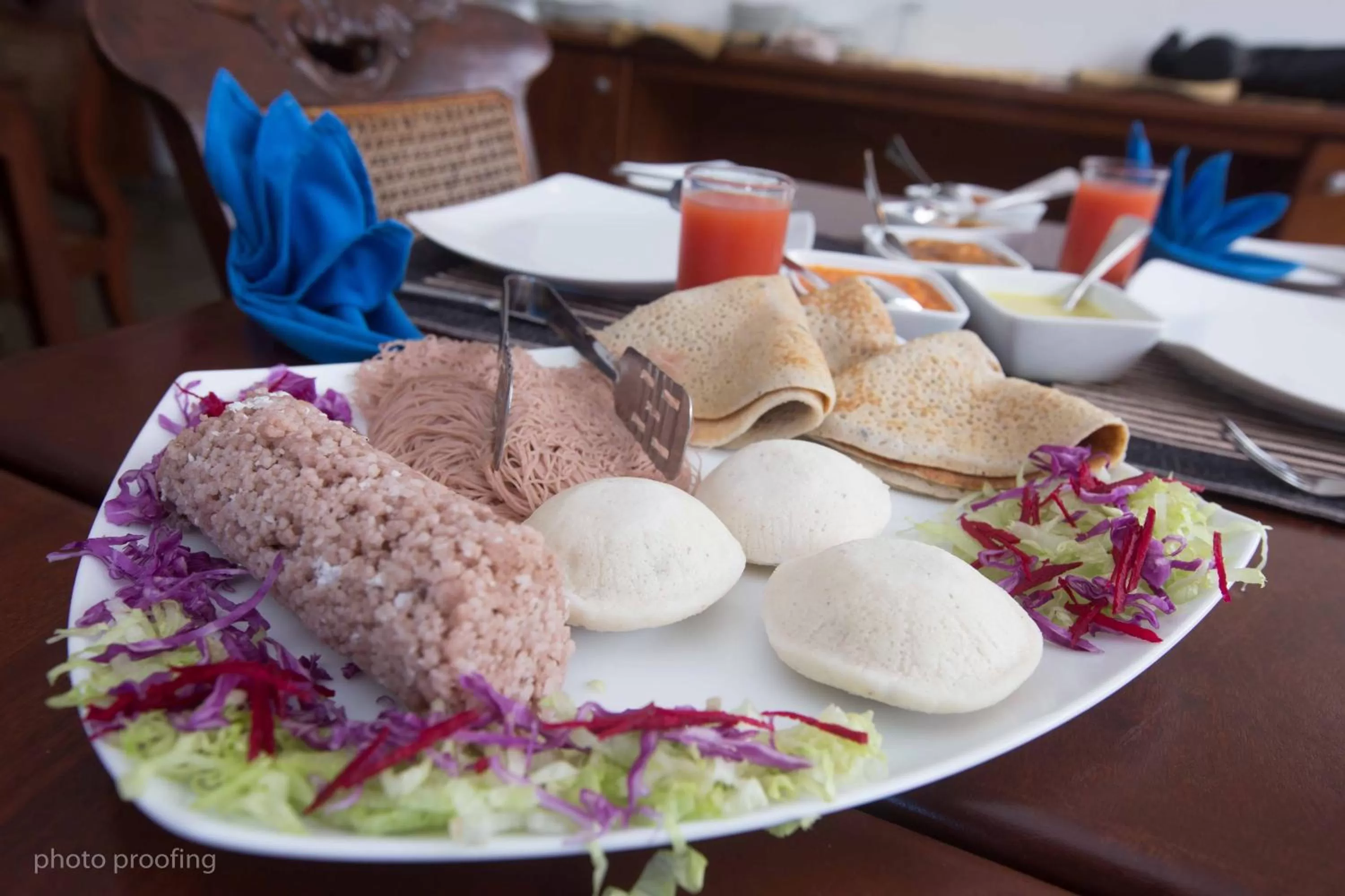 Breakfast in Jaffna Heritage Hotel