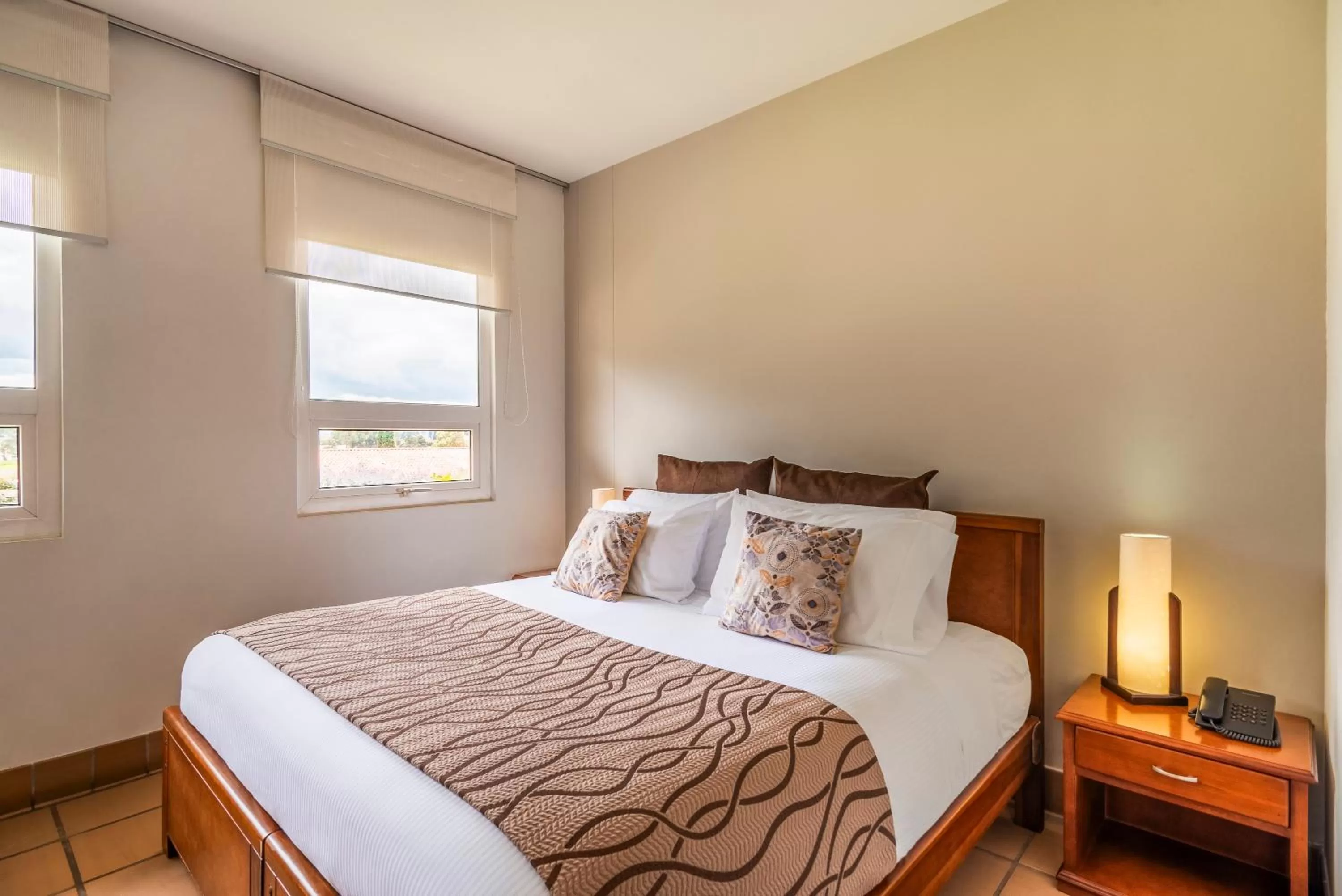 Bed in Hotel Xue Sabana