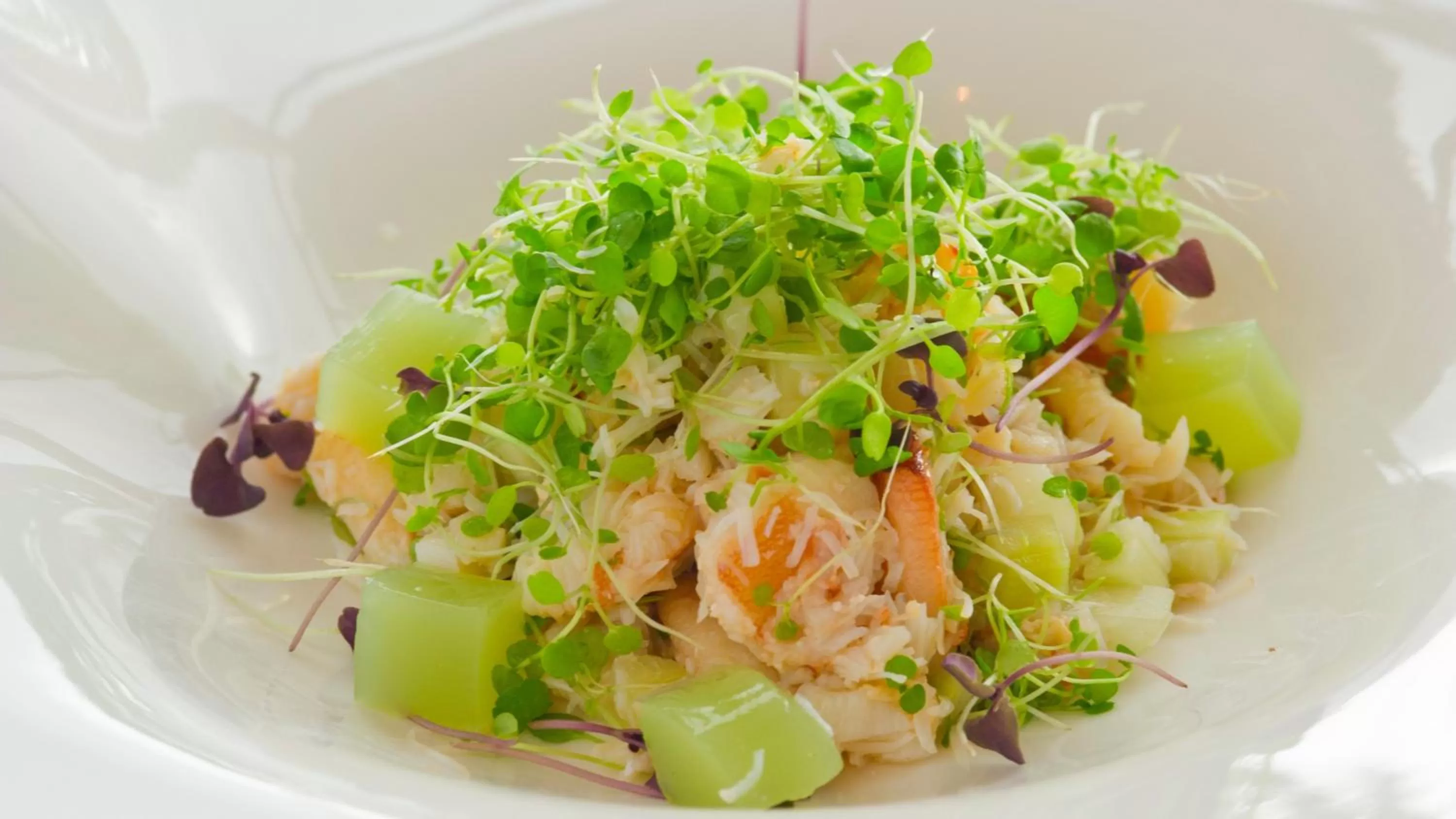 Food close-up in The Carlyon Bay Hotel and Spa