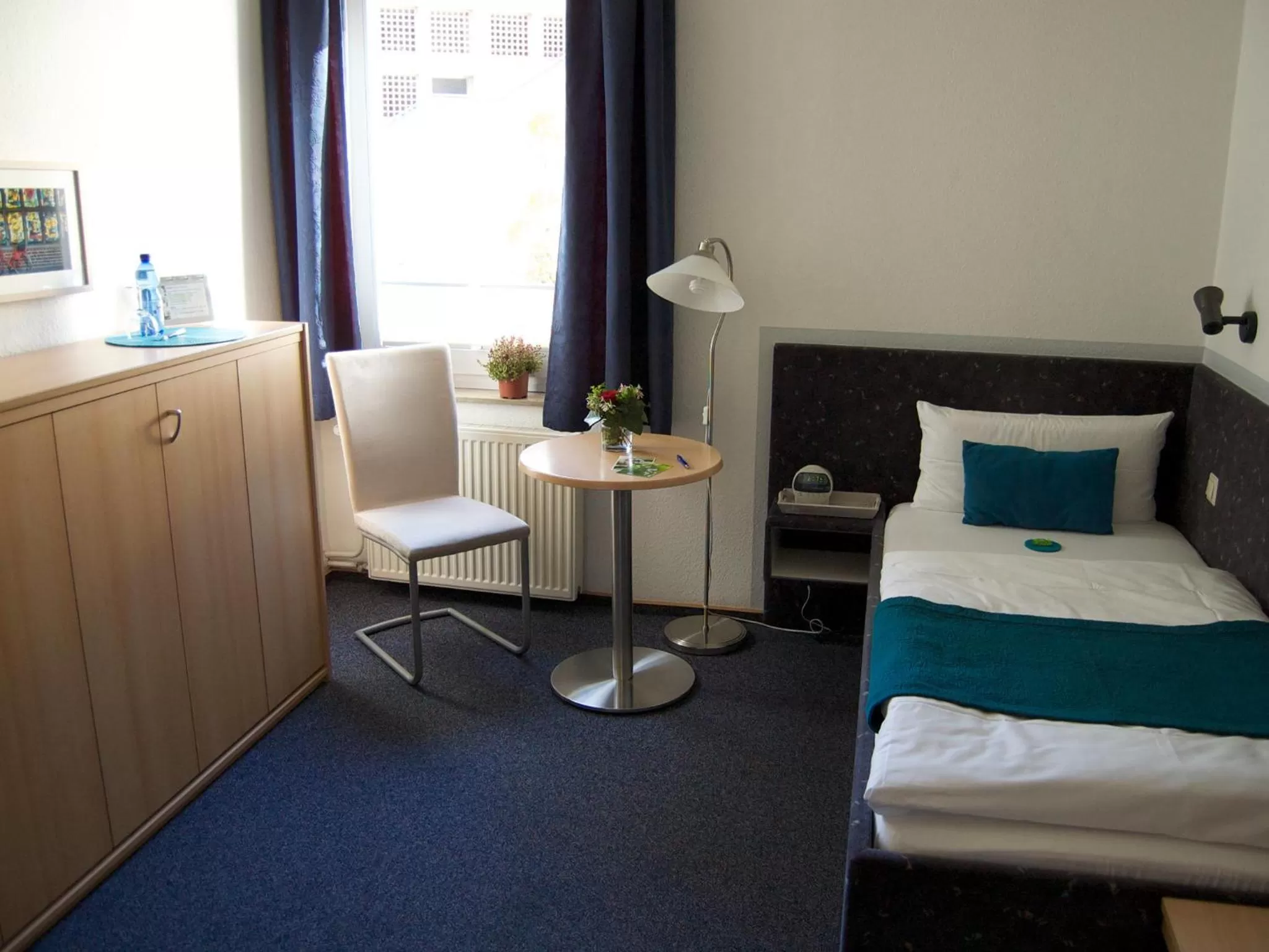 Bed in Hotel Am Hillmannplatz Nr.1