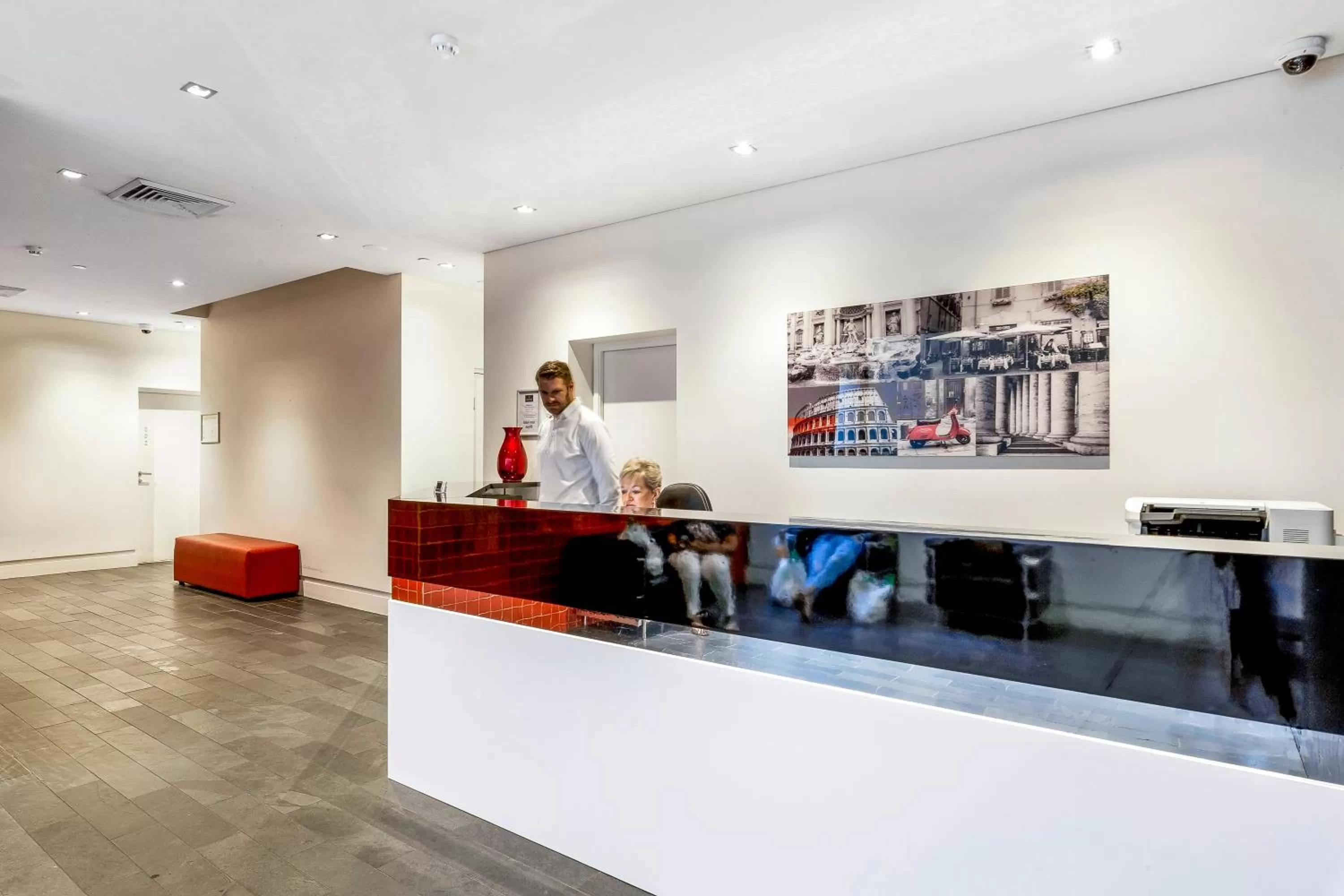 Lobby or reception in Quattro on Astor