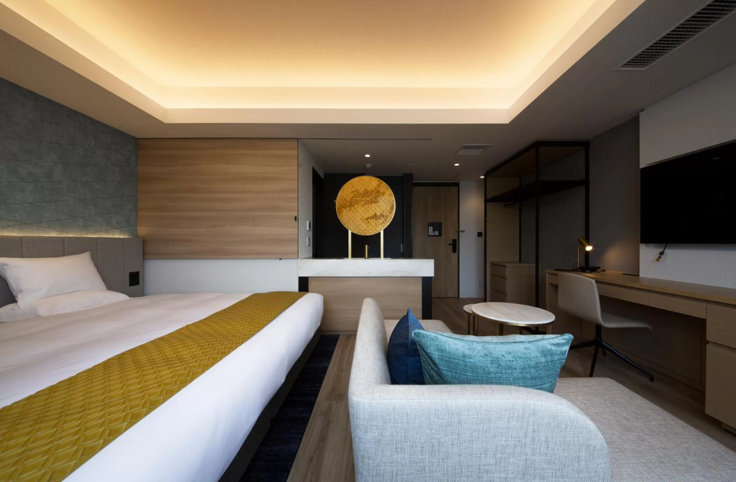 Photo of the whole room, Bed in Nikko Style Nagoya