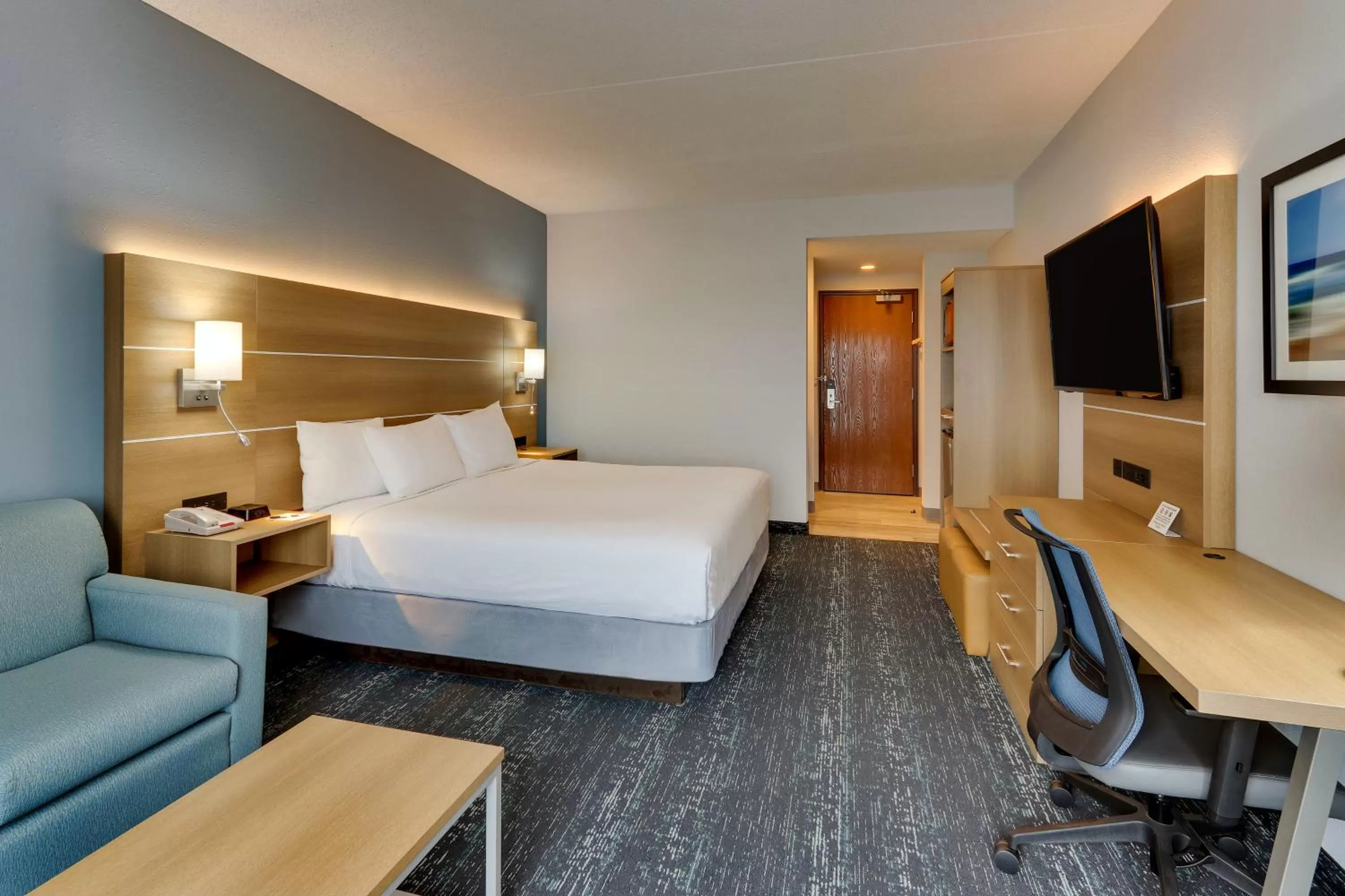 Bed in Parkshore Resort