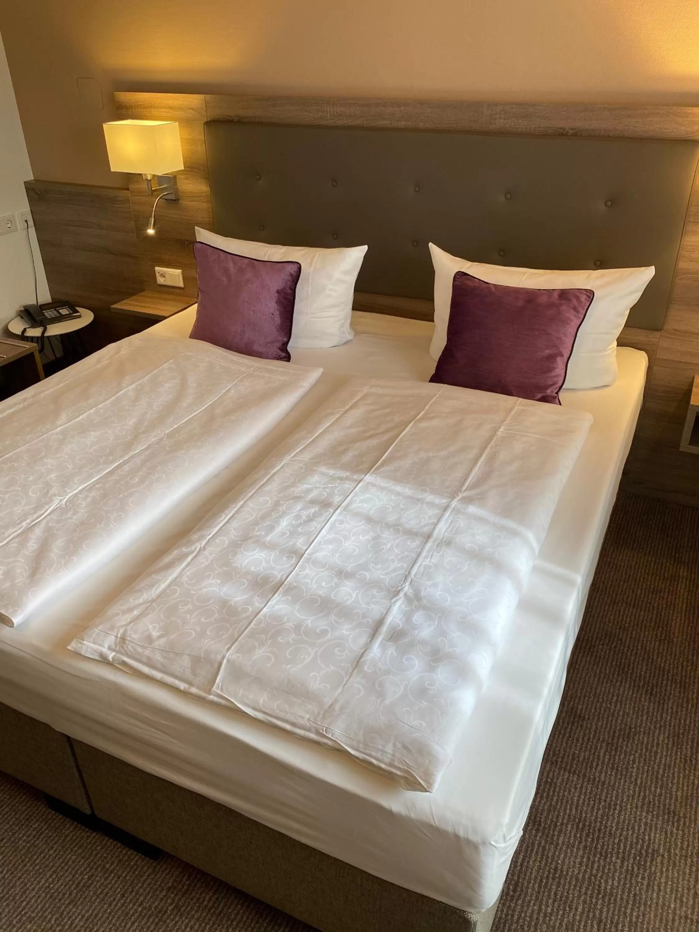 Bed in Hotel in den Herrnwiesen