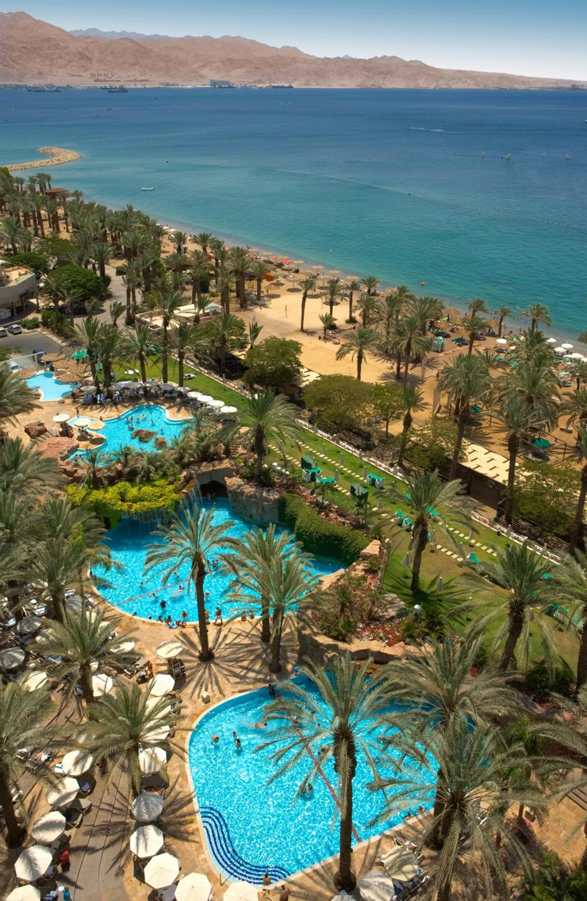 Bird's eye view in Royal Beach Eilat by Isrotel Exclusive