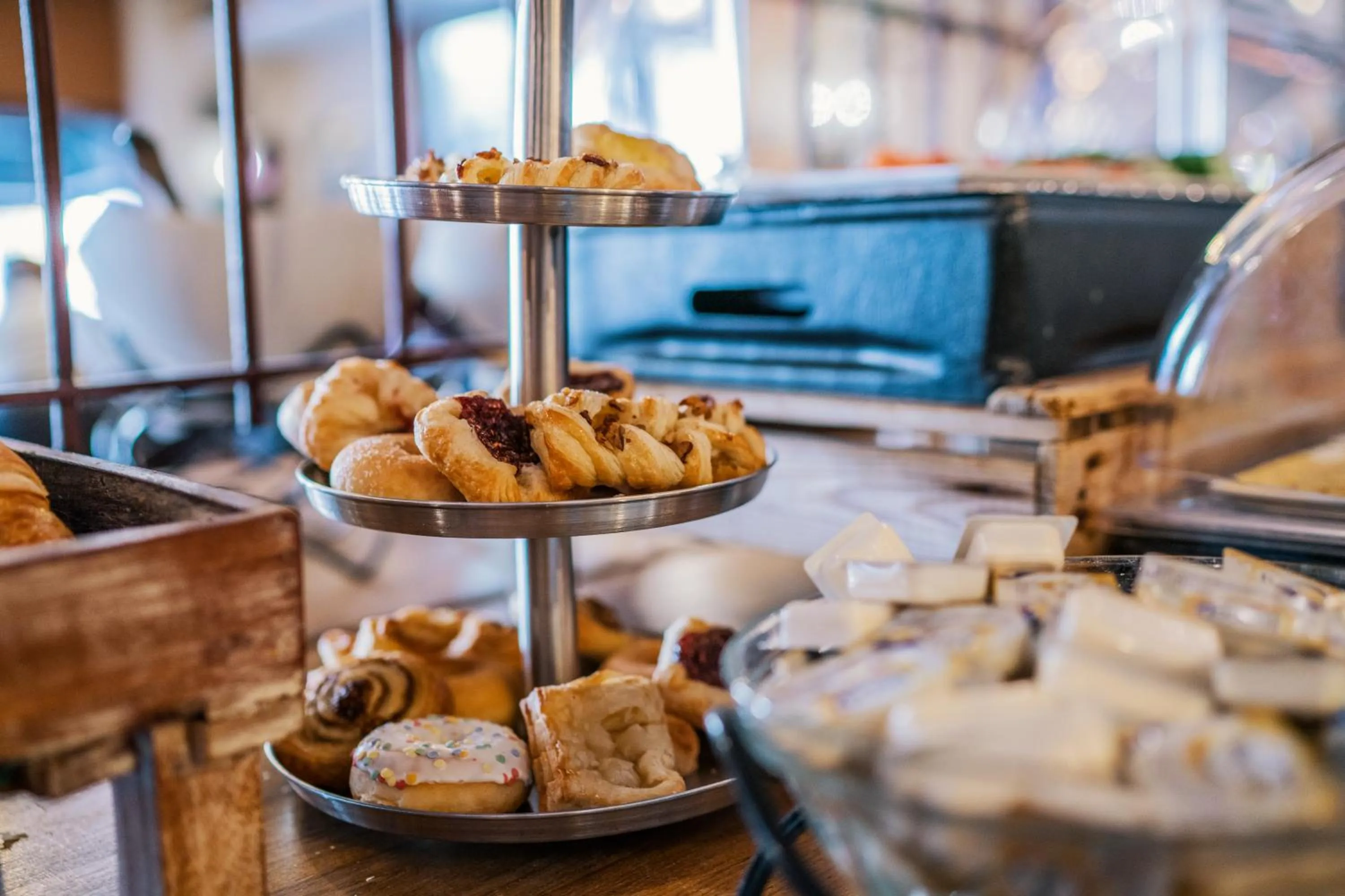 Buffet breakfast in Martini Hotel