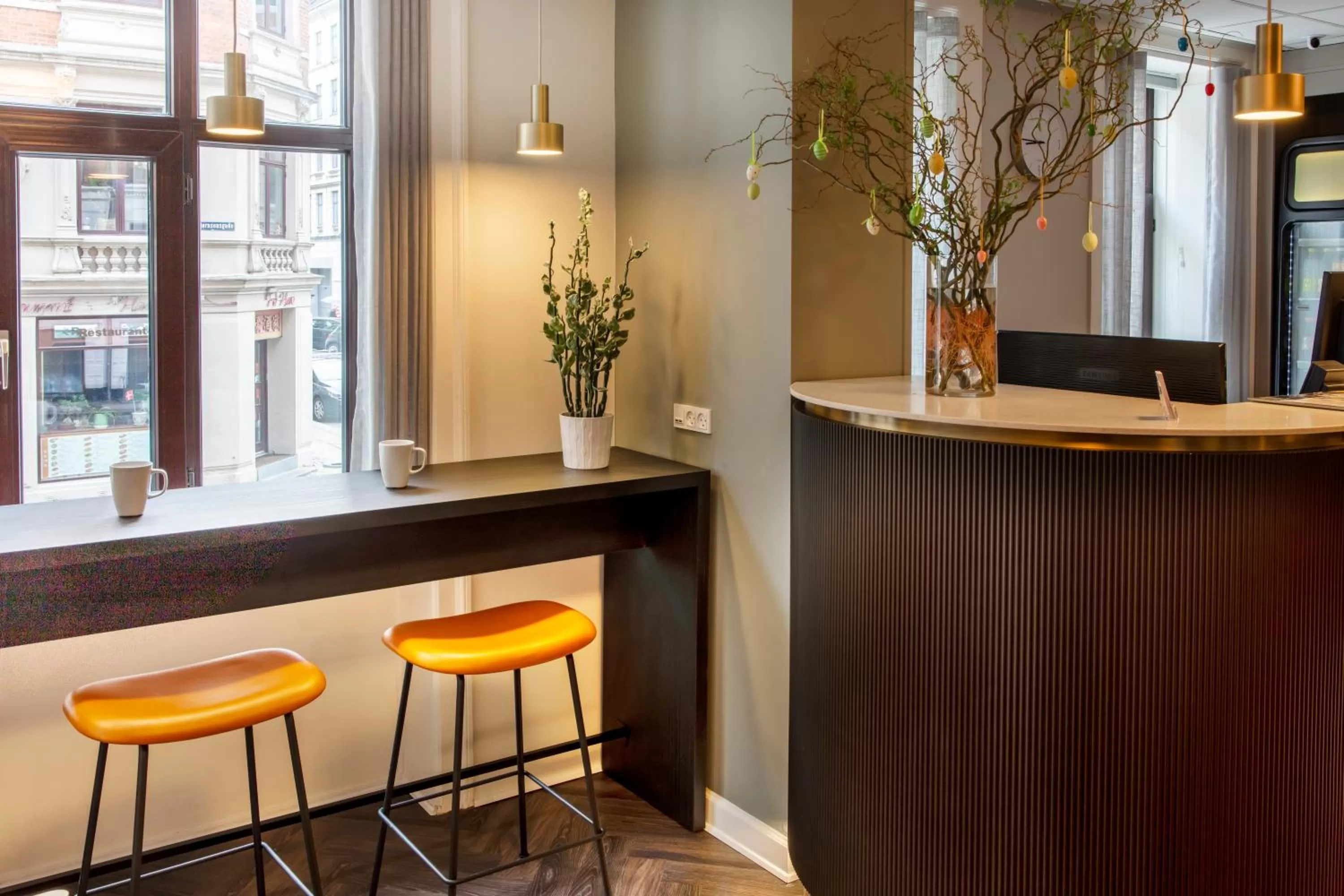 Lobby or reception in Go Hotel Saga