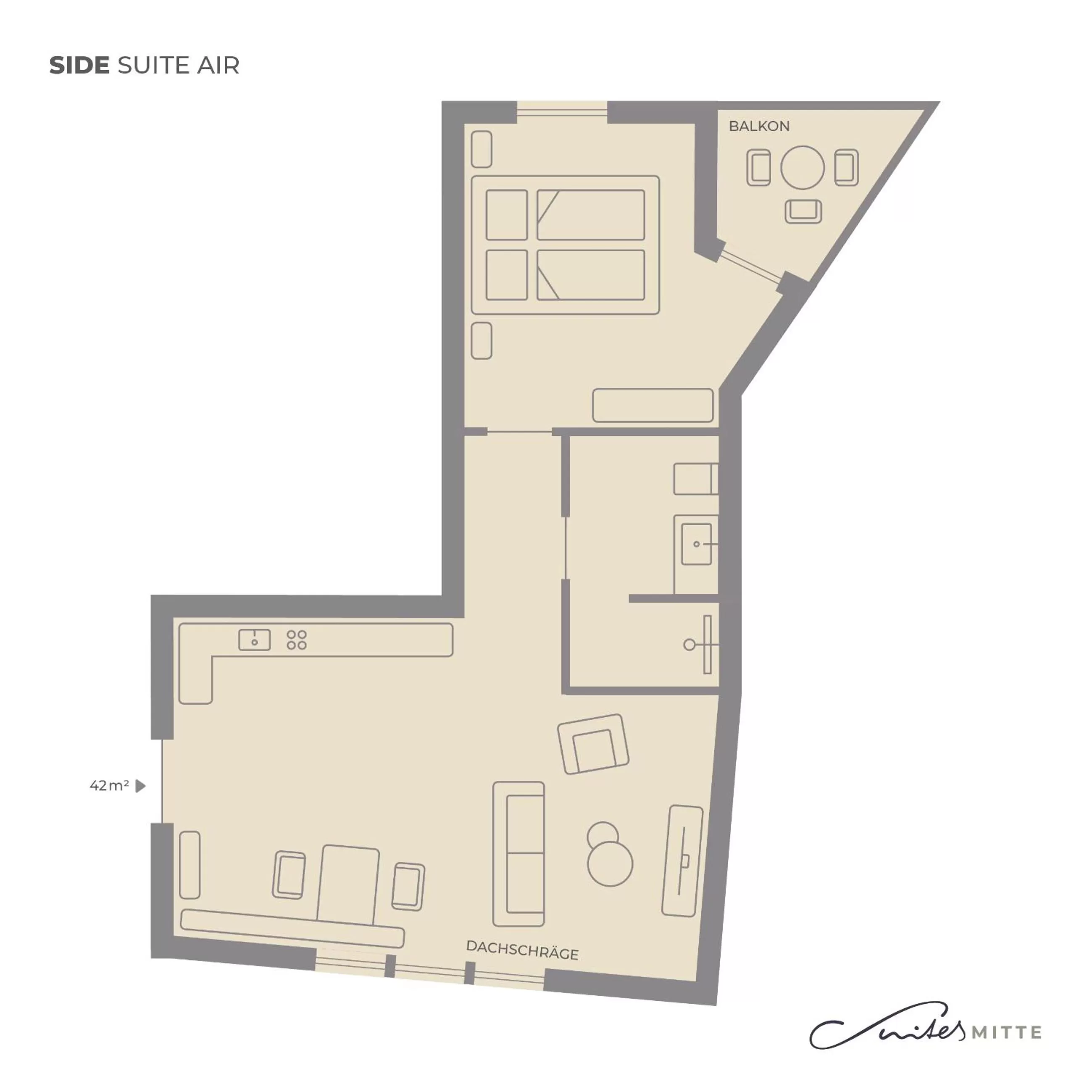 Shower in Suites MITTE - Aparthotel