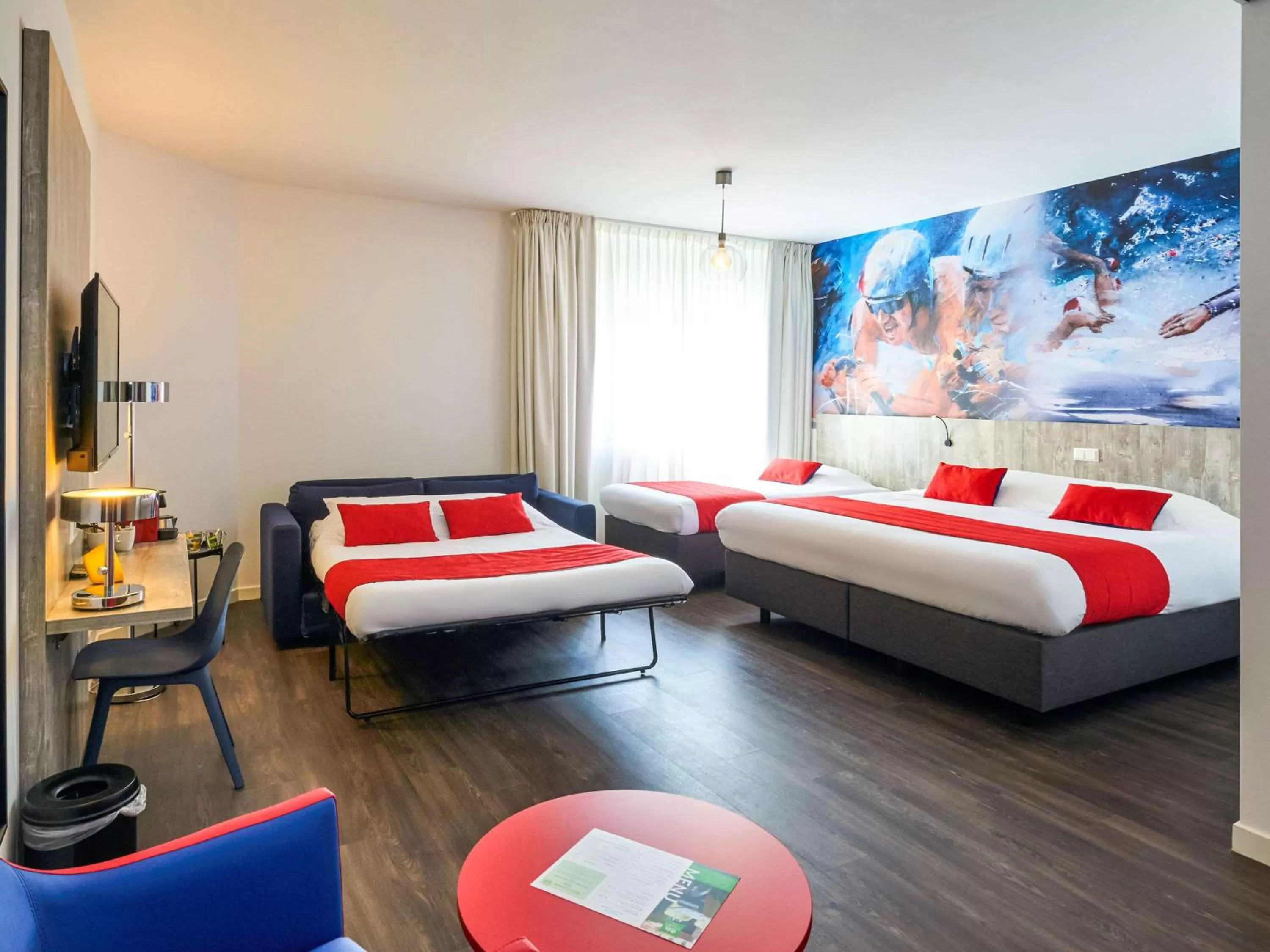 Photo of the whole room, Bed in ibis Styles Almere