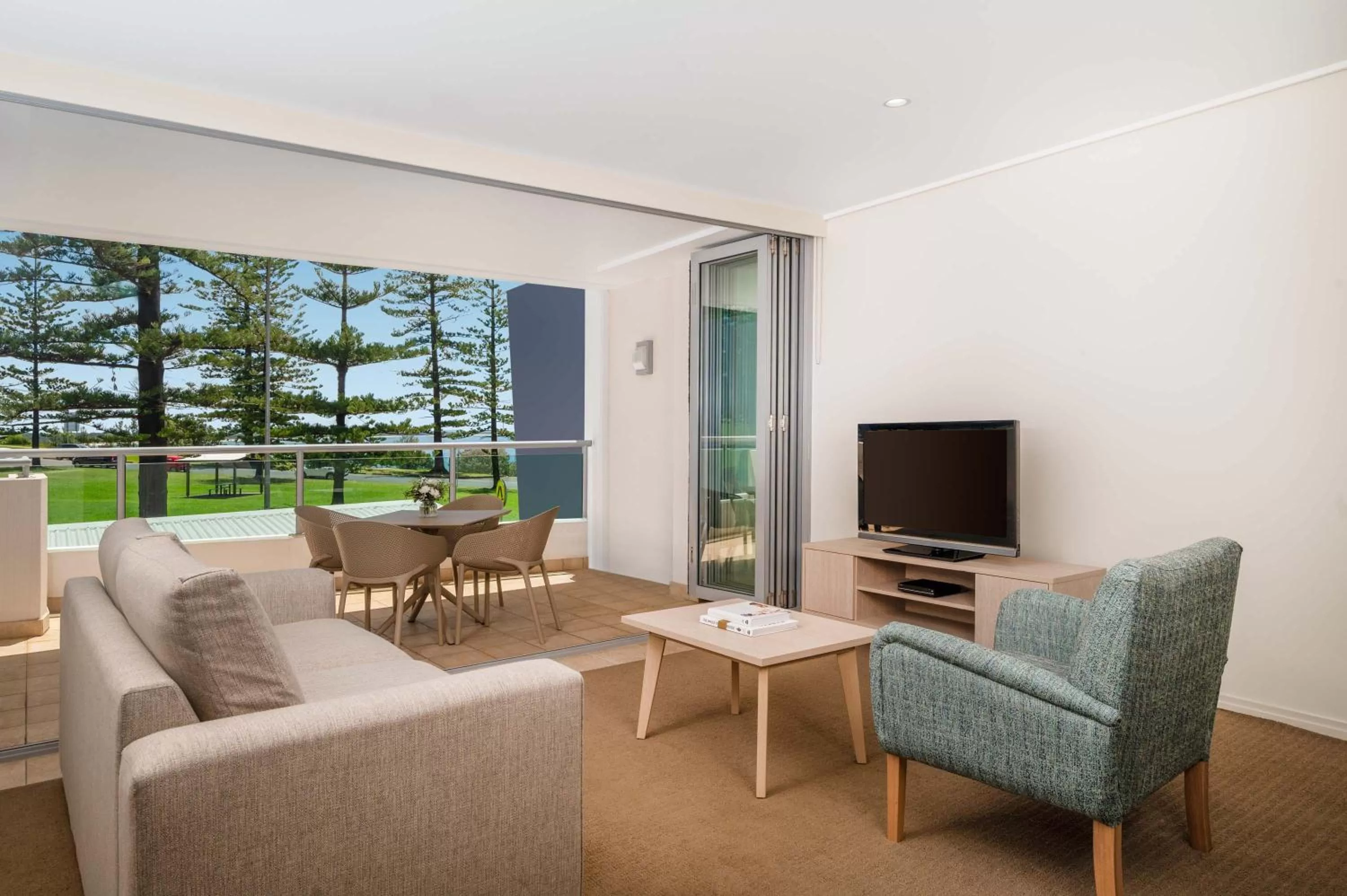 Living room in Mantra The Observatory