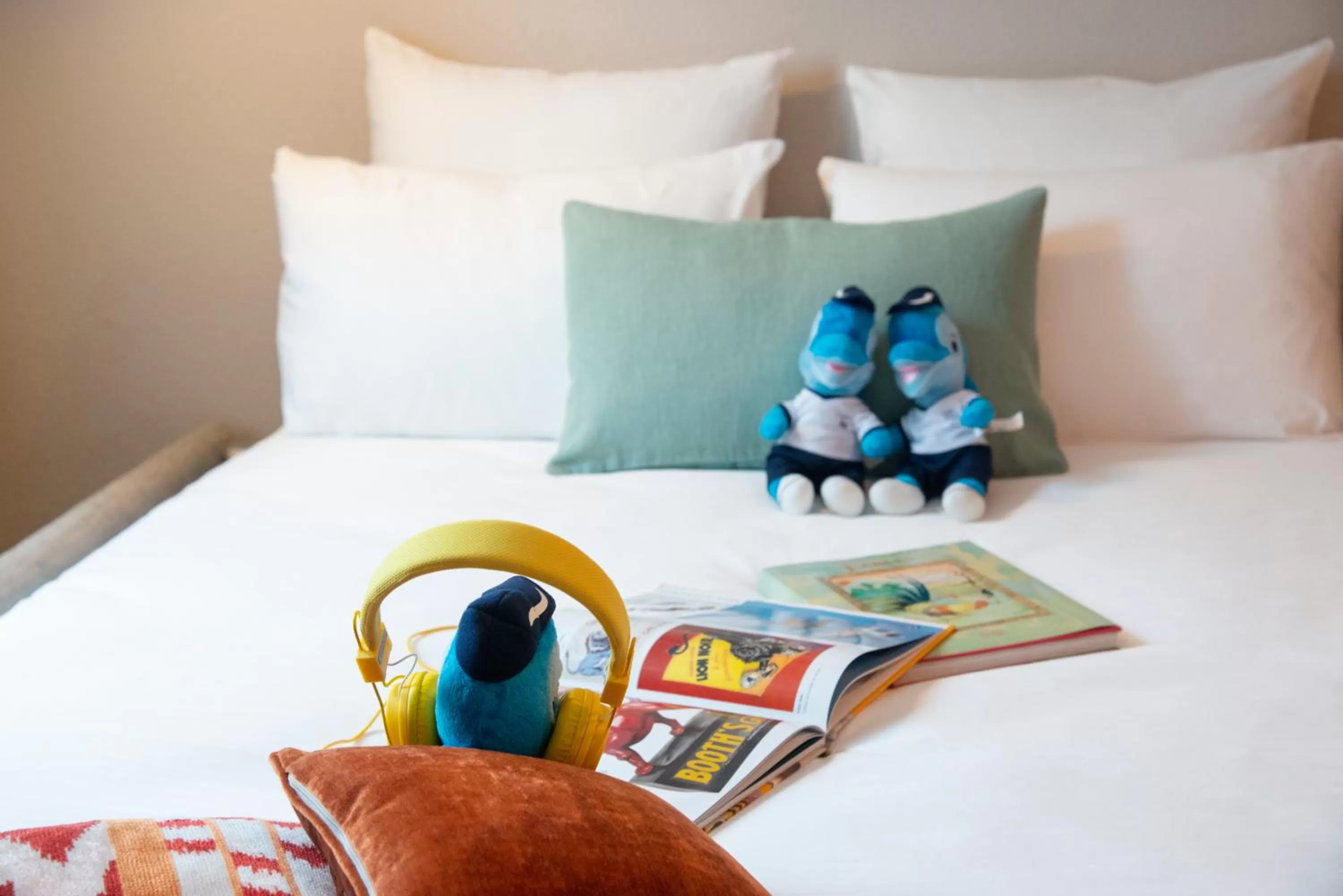 Bed in Novotel Suites Nice Airport