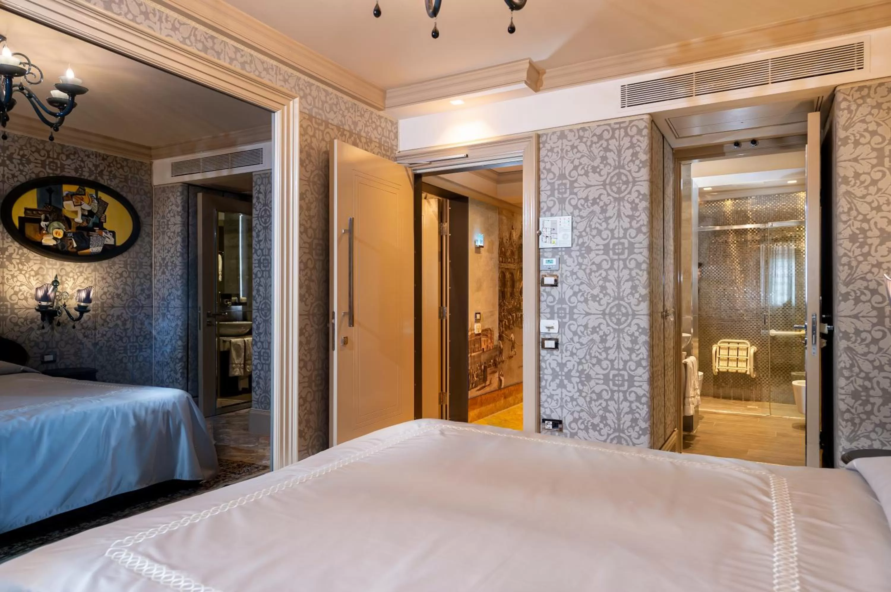 Bed in Hotel Palazzetto Madonna