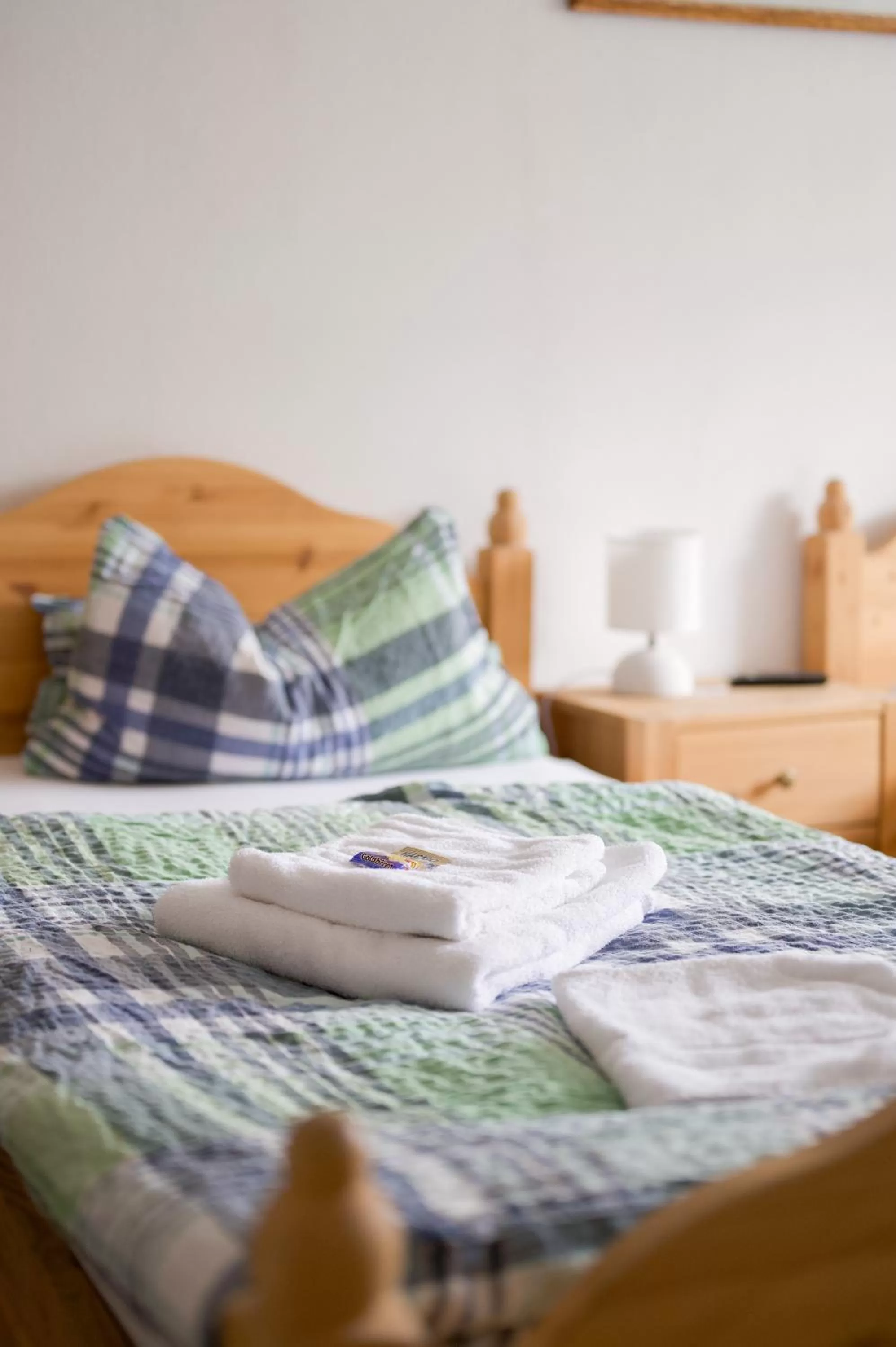 Bed in Hotel Restaurant Biesenbach