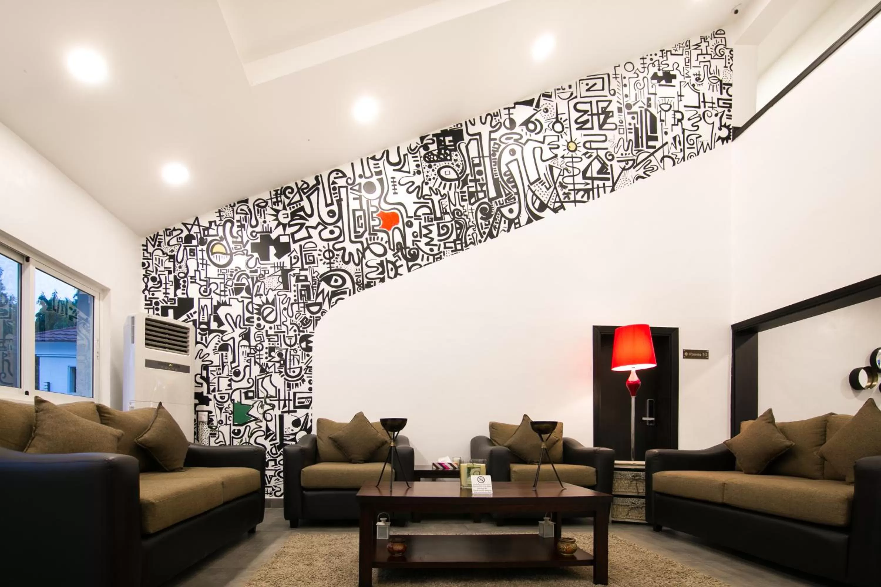 Seating area in Sinclair Guest House