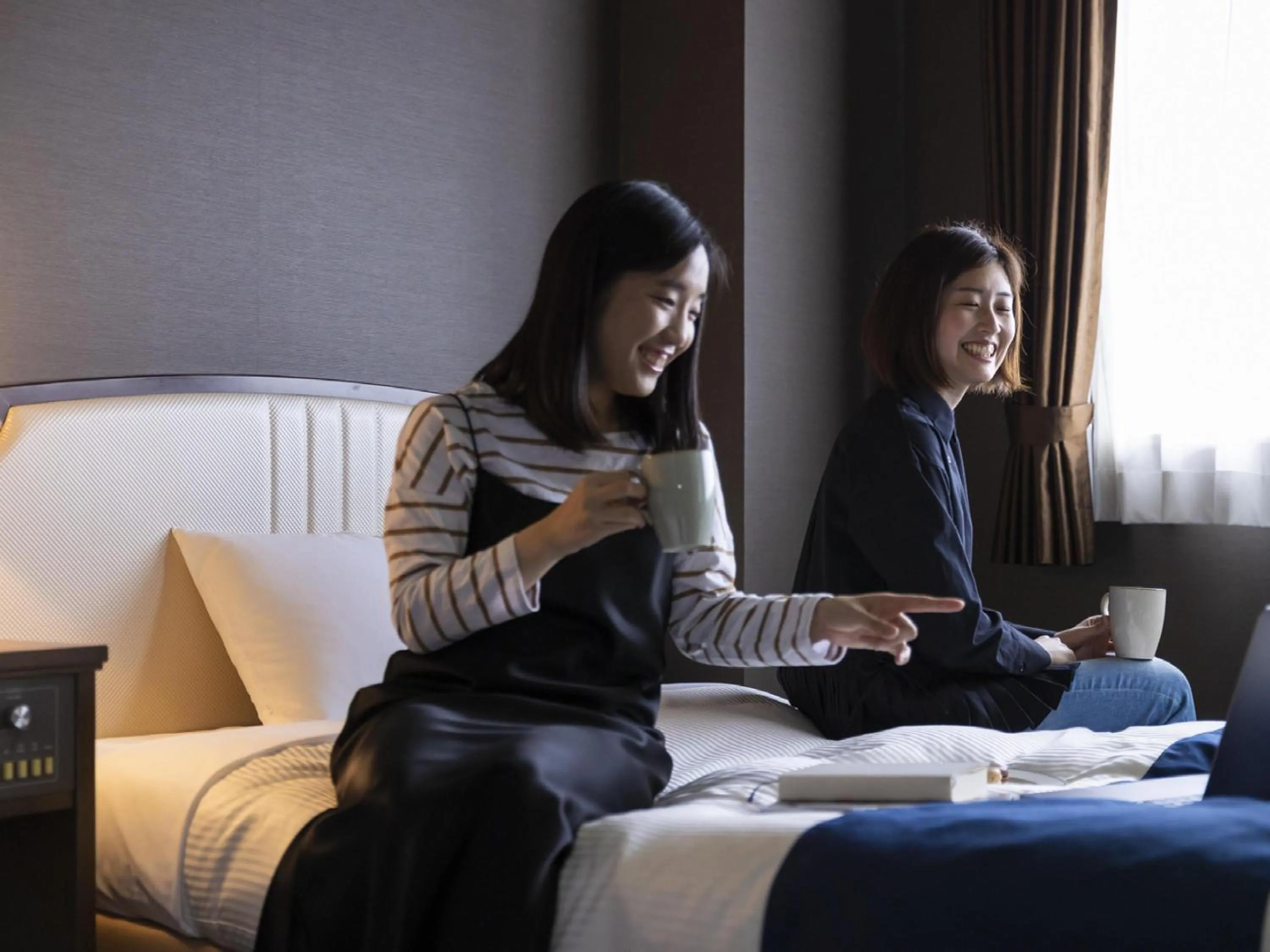People, Bed in Ariston Hotel Kobe