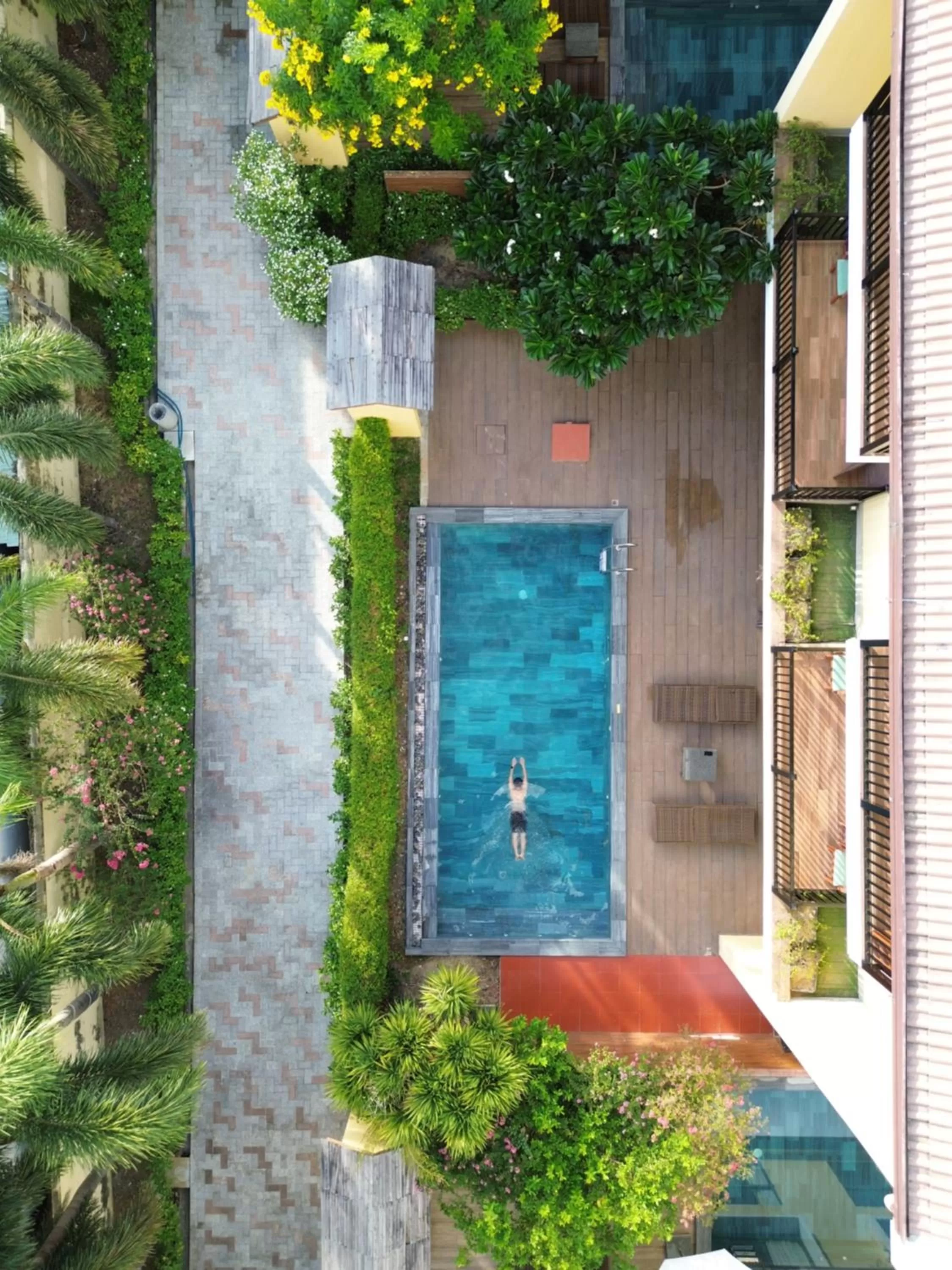Pool view in Palm Village Hoian - STAY 24H