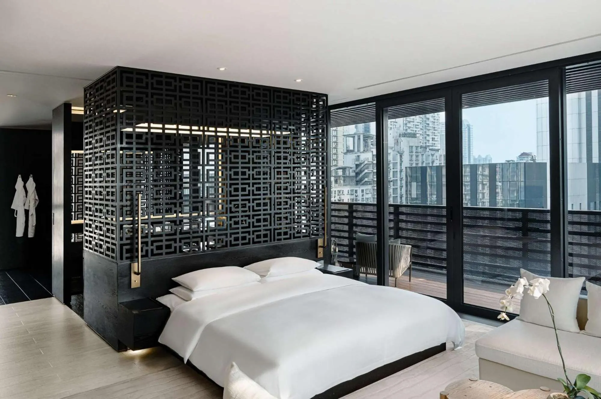 Bedroom, Bed in The Temple House