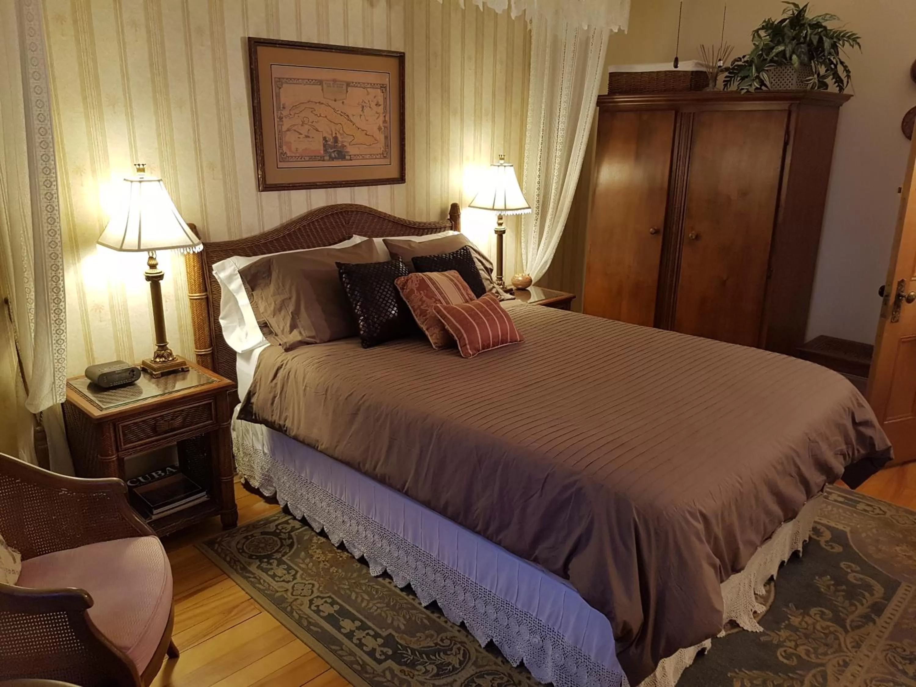 Bed in Les Trois Erables Boutique Inn