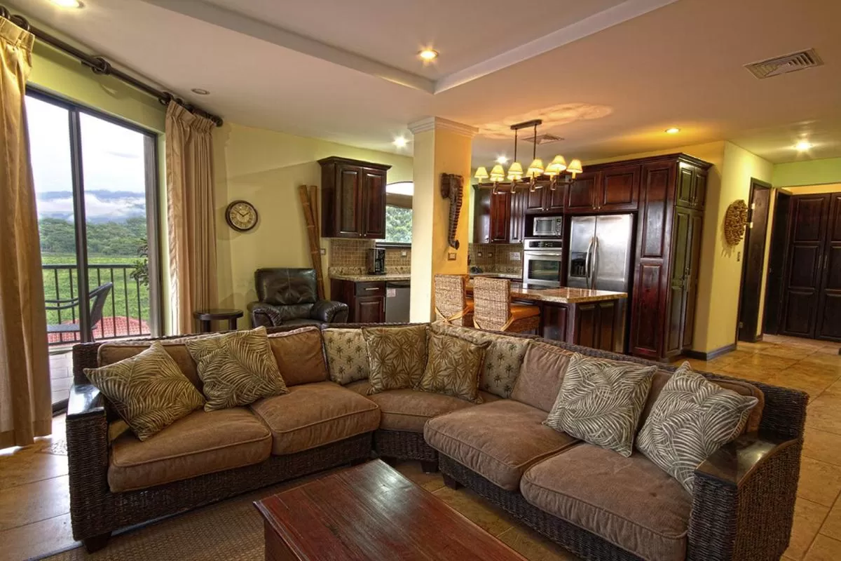 Day, Seating Area in Monaco Condominiums