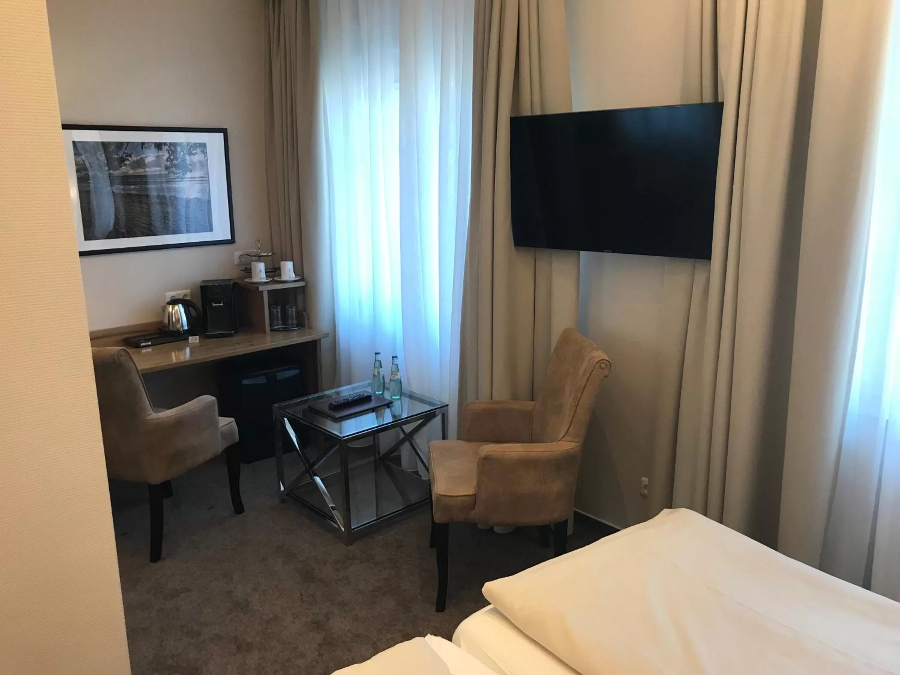 Bed in Petersen's Landhaus