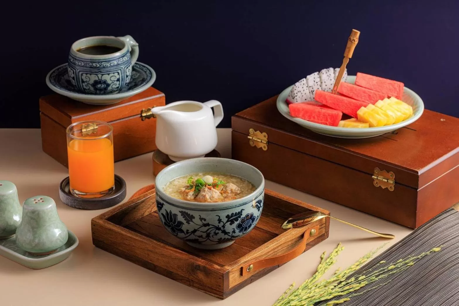 Breakfast in Amata Lanna Village อมตะล้านนาวิลเลจ