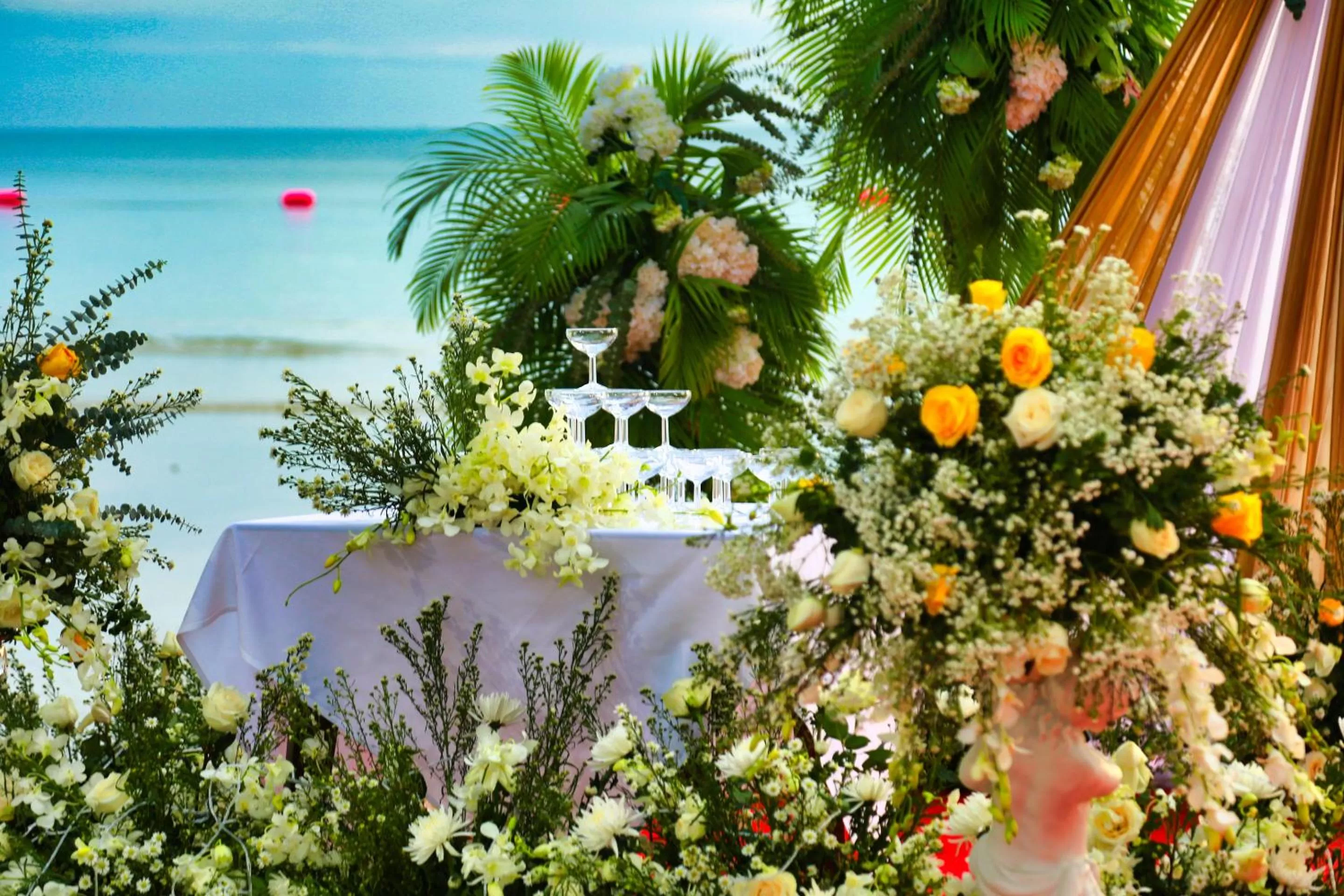 Sea view in Naiya Sea Resort