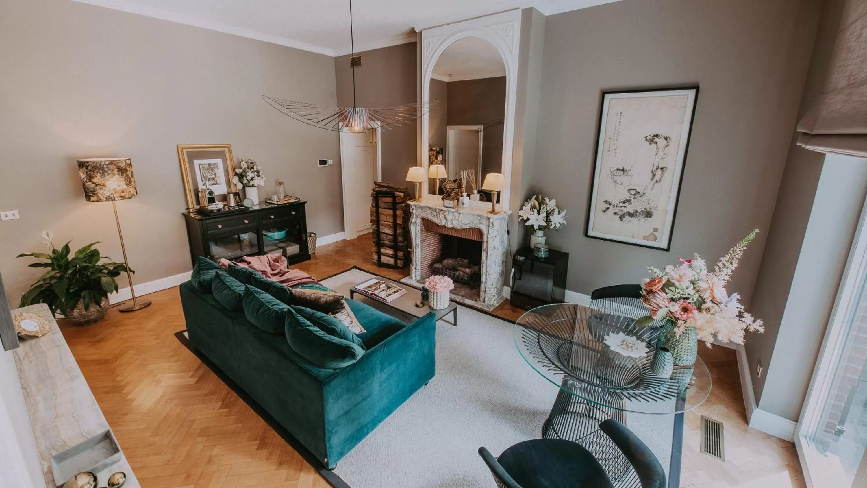 Living room in Villa Geva