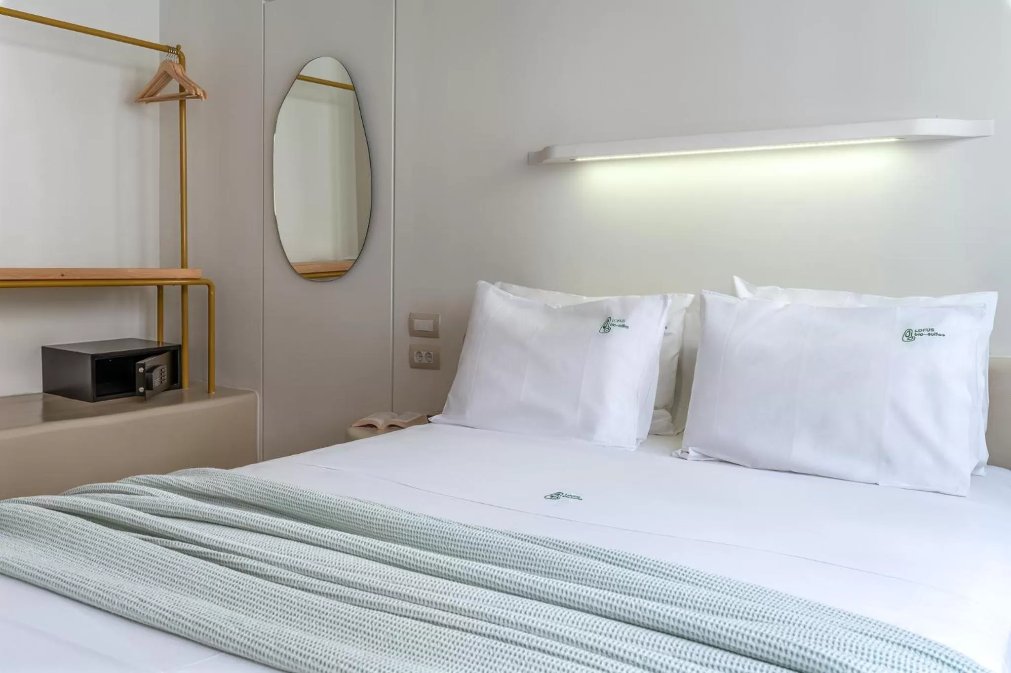 Bed in LOFUS Bio-Suites