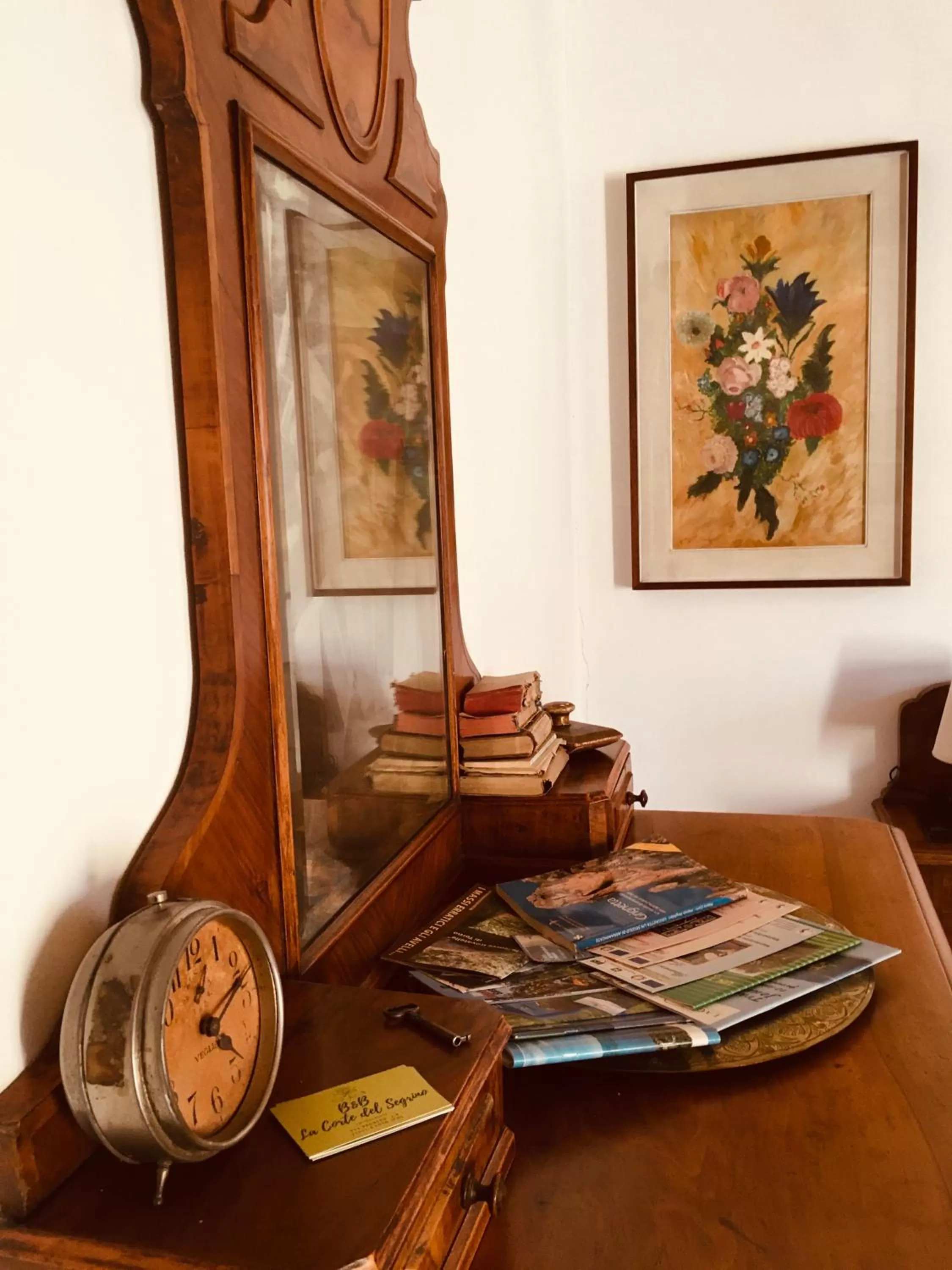 Decorative detail in B&B La Corte del Segrino