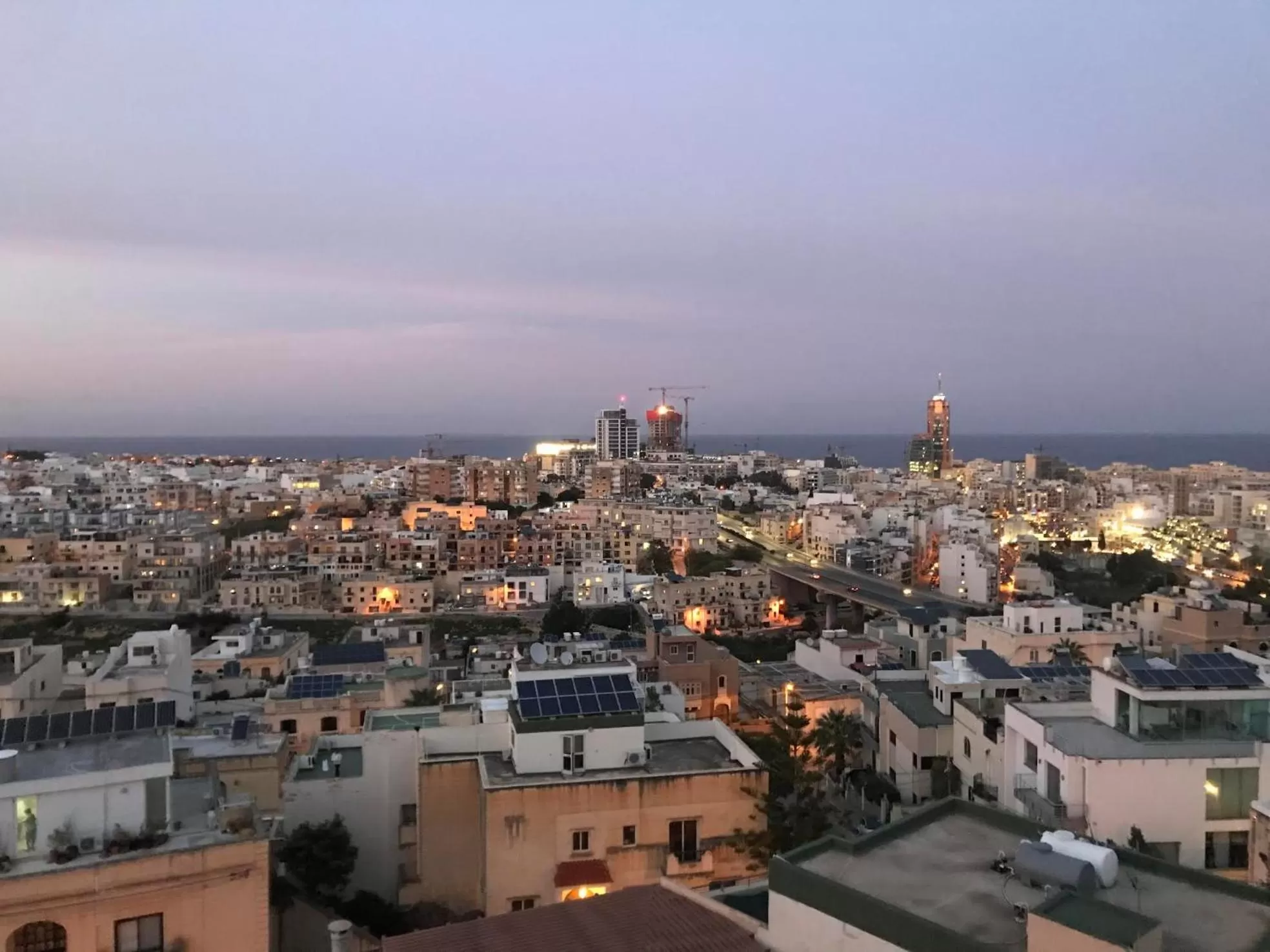 Bird's eye view in Escape to St Julians