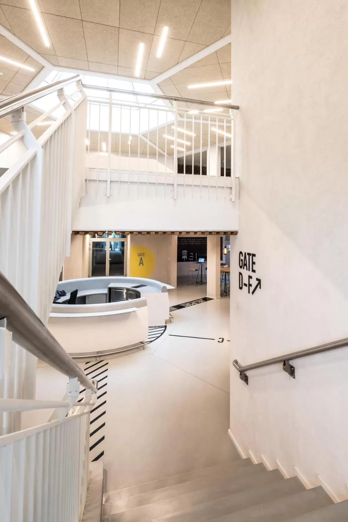 Lobby or reception in Airbase Hotel