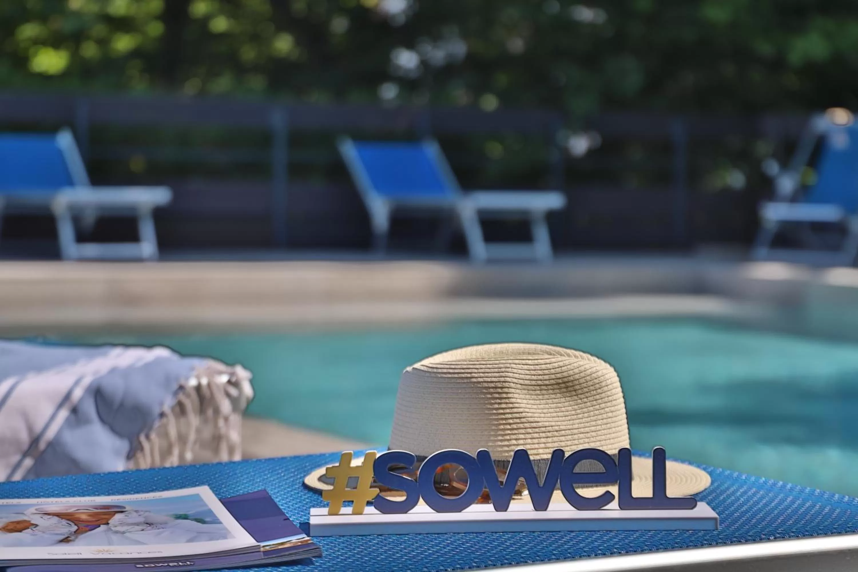 Swimming pool in SOWELL HOTELS Mont Blanc et SPA