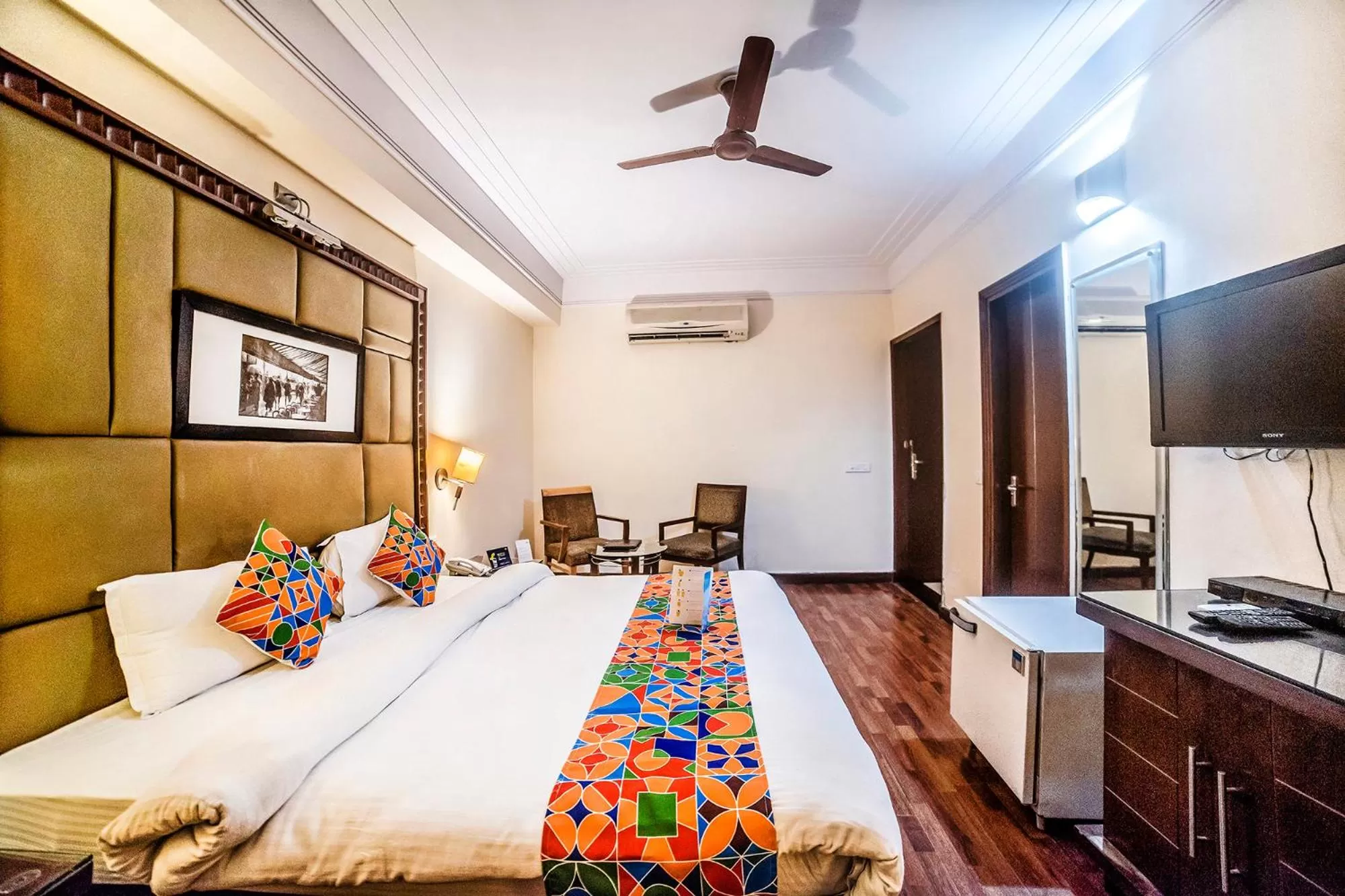 Photo of the whole room, Bed in FabHotel BMK Grand