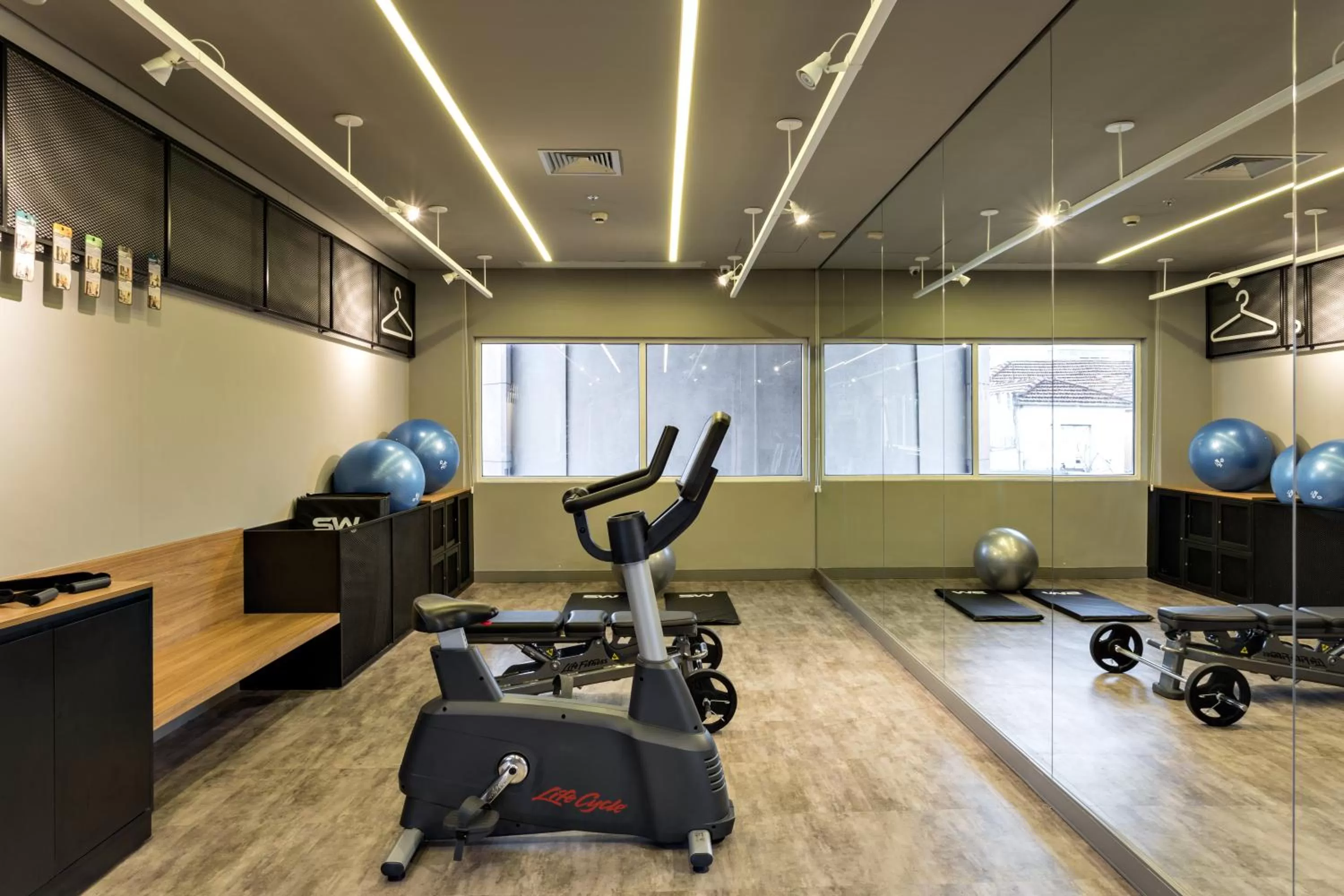 Fitness centre/facilities in ibis Sao Paulo Barra Funda