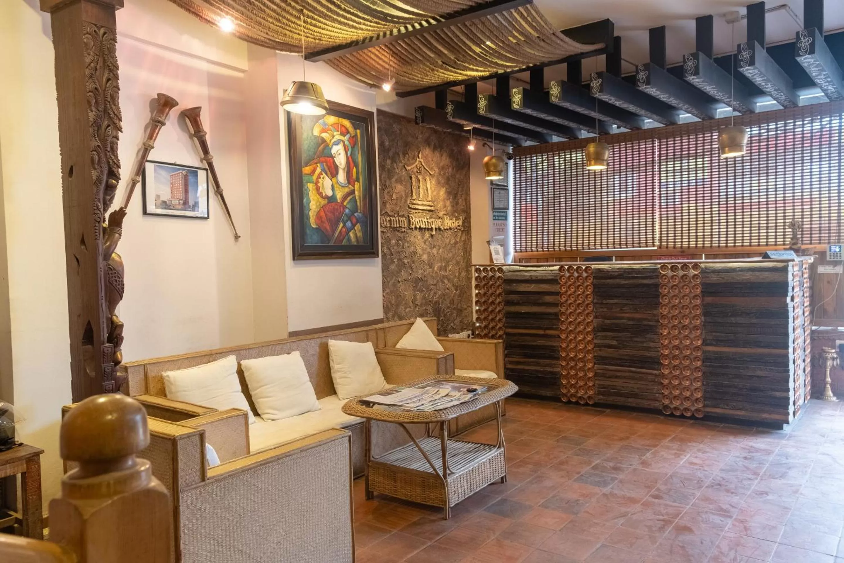 Lobby or reception, Lobby/Reception in Swornim Boutique Hotel Kathmandu