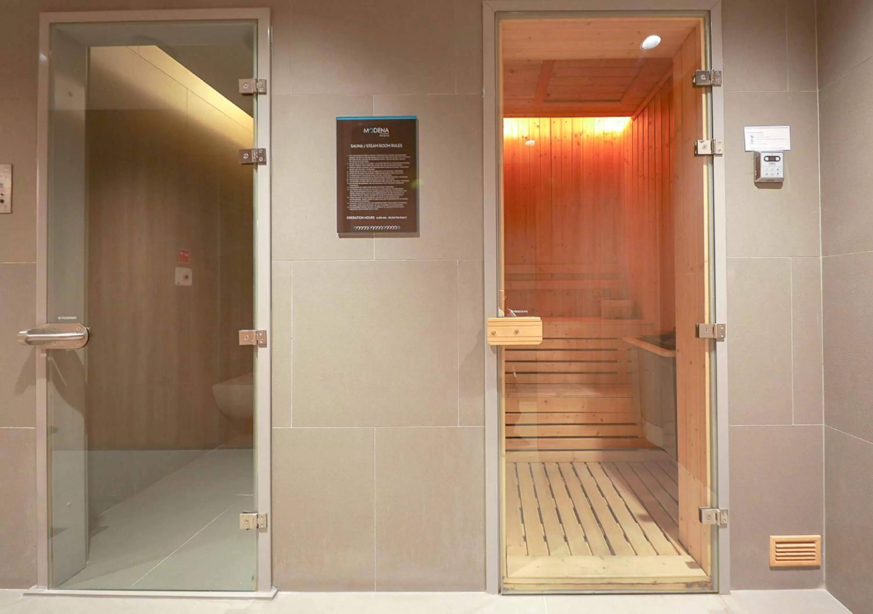 Sauna in Modena by Fraser Bangkok