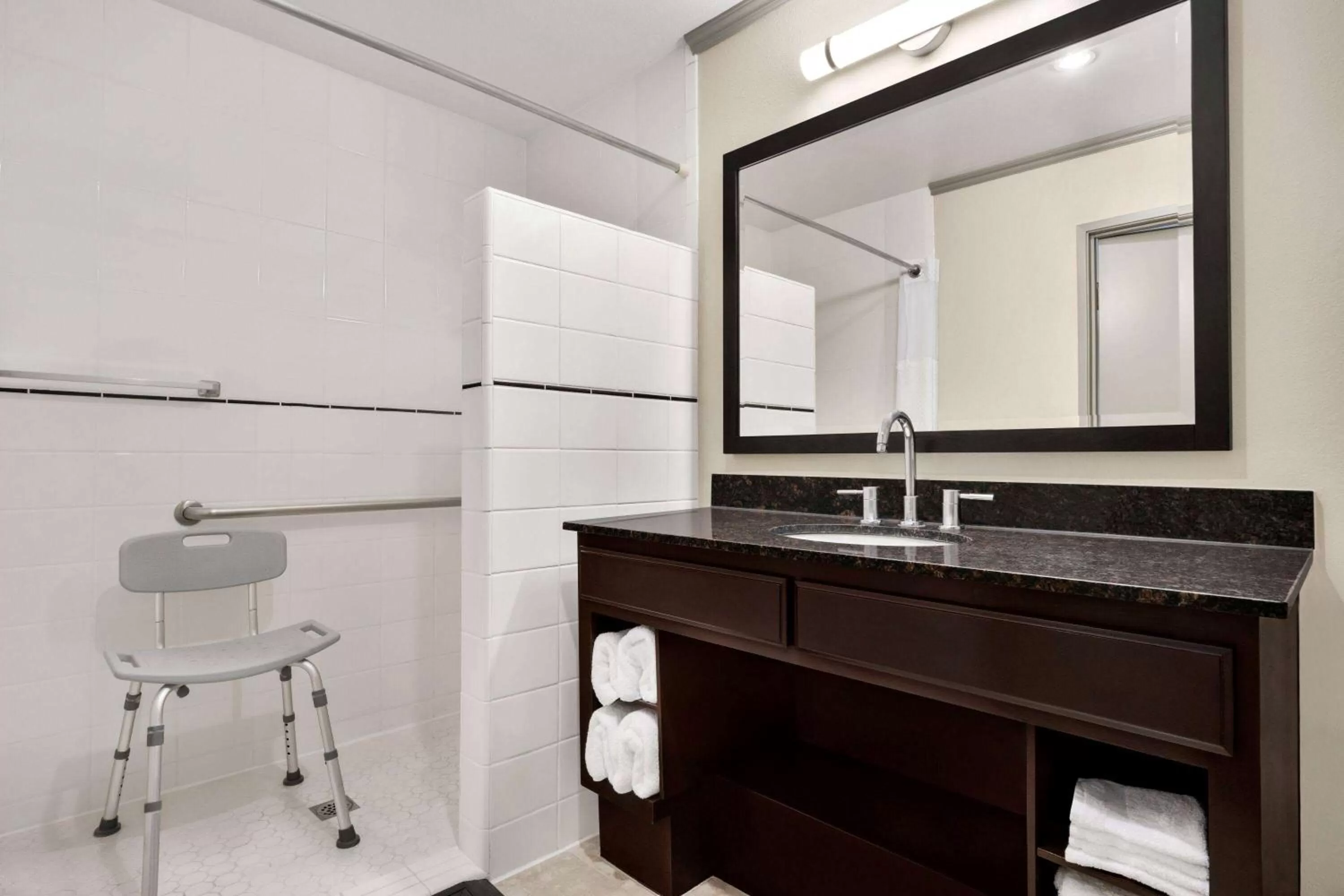 Shower in Baymont by Wyndham Monterey Park