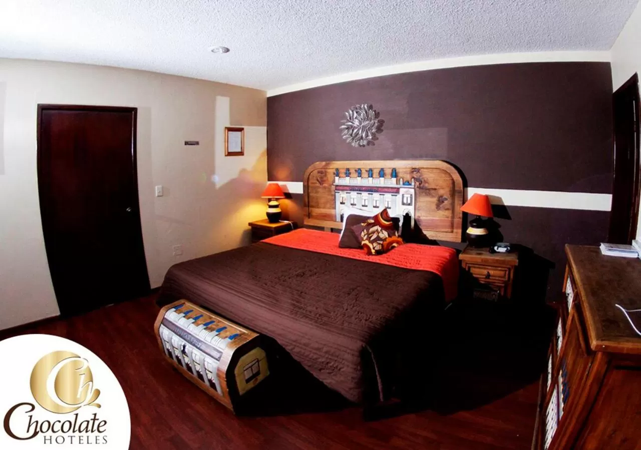 Bed in Hotel Chocolate Tradicional