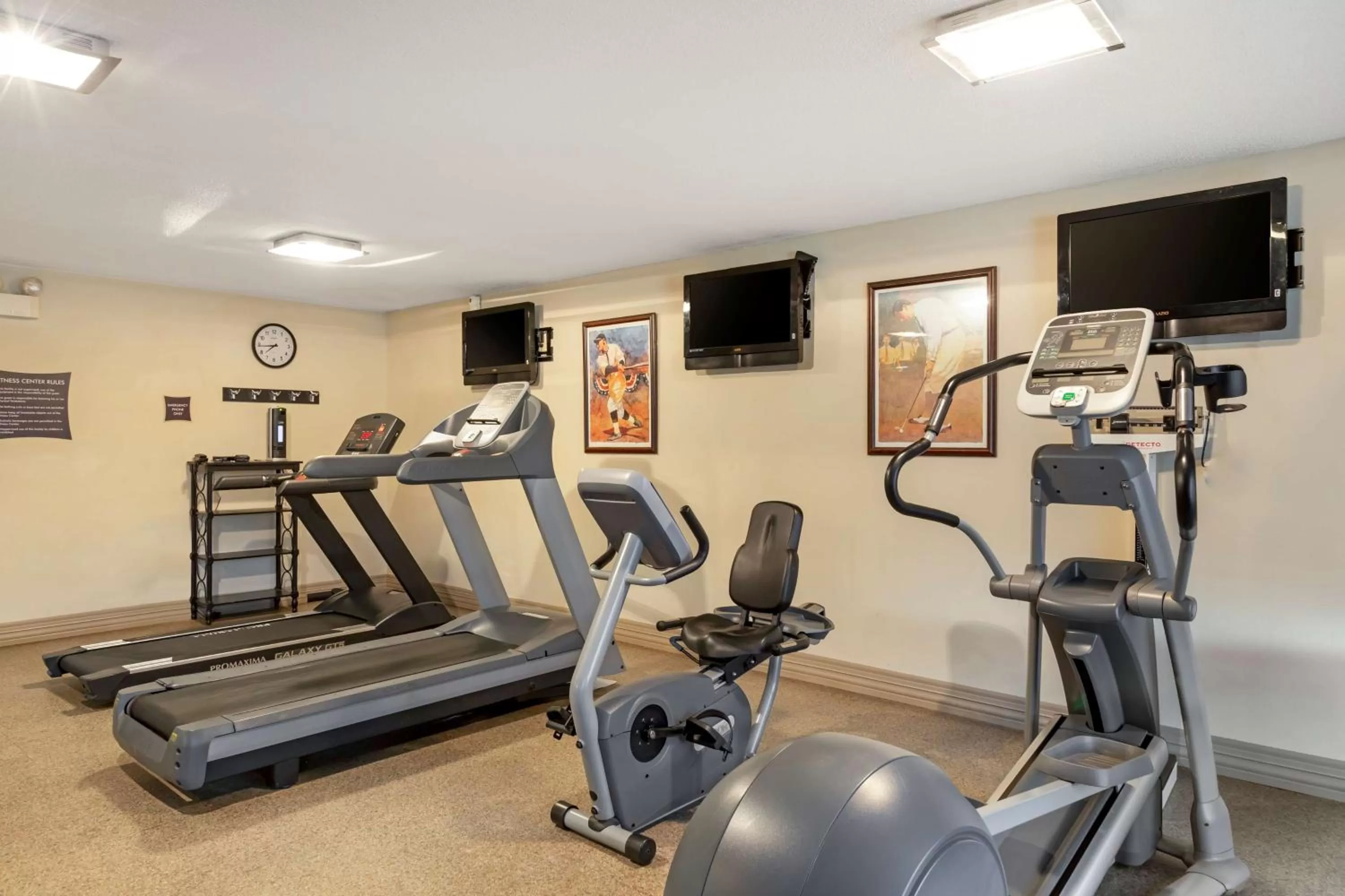 Fitness centre/facilities in Best Western Plus Madison-Huntsville Hotel