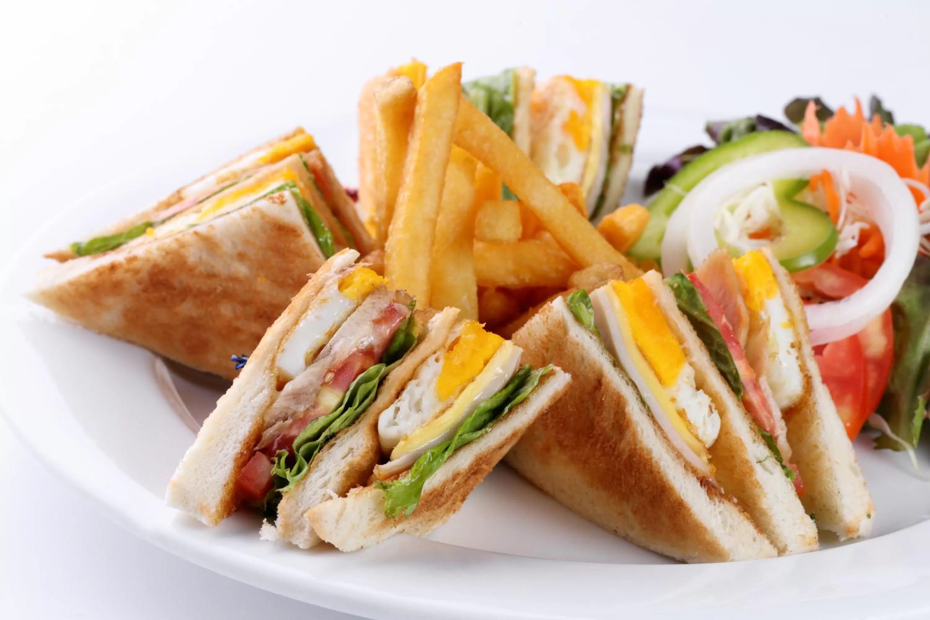 Food close-up in PJ Watergate Hotel