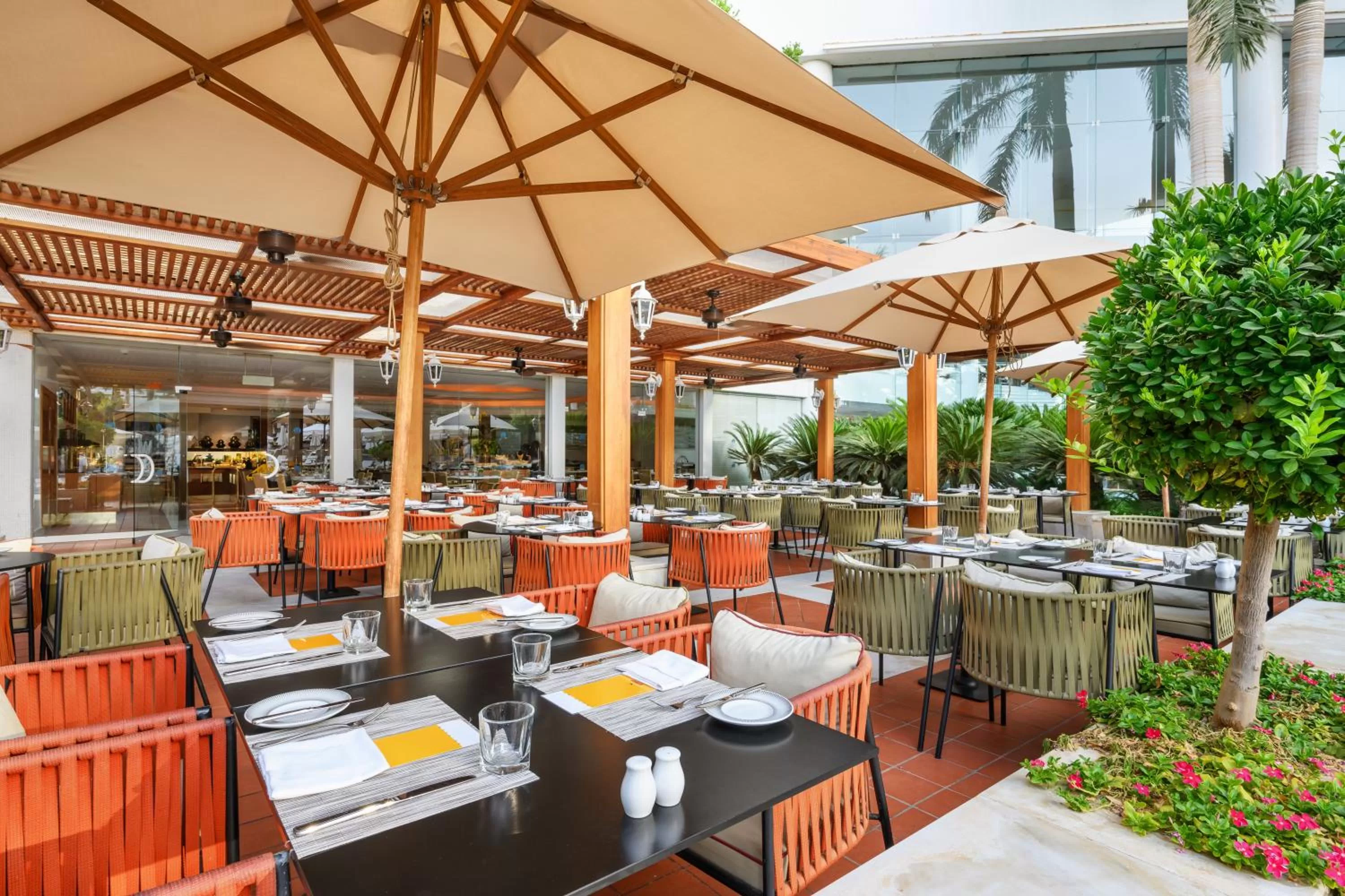 Patio in Royal Beach Eilat by Isrotel Exclusive