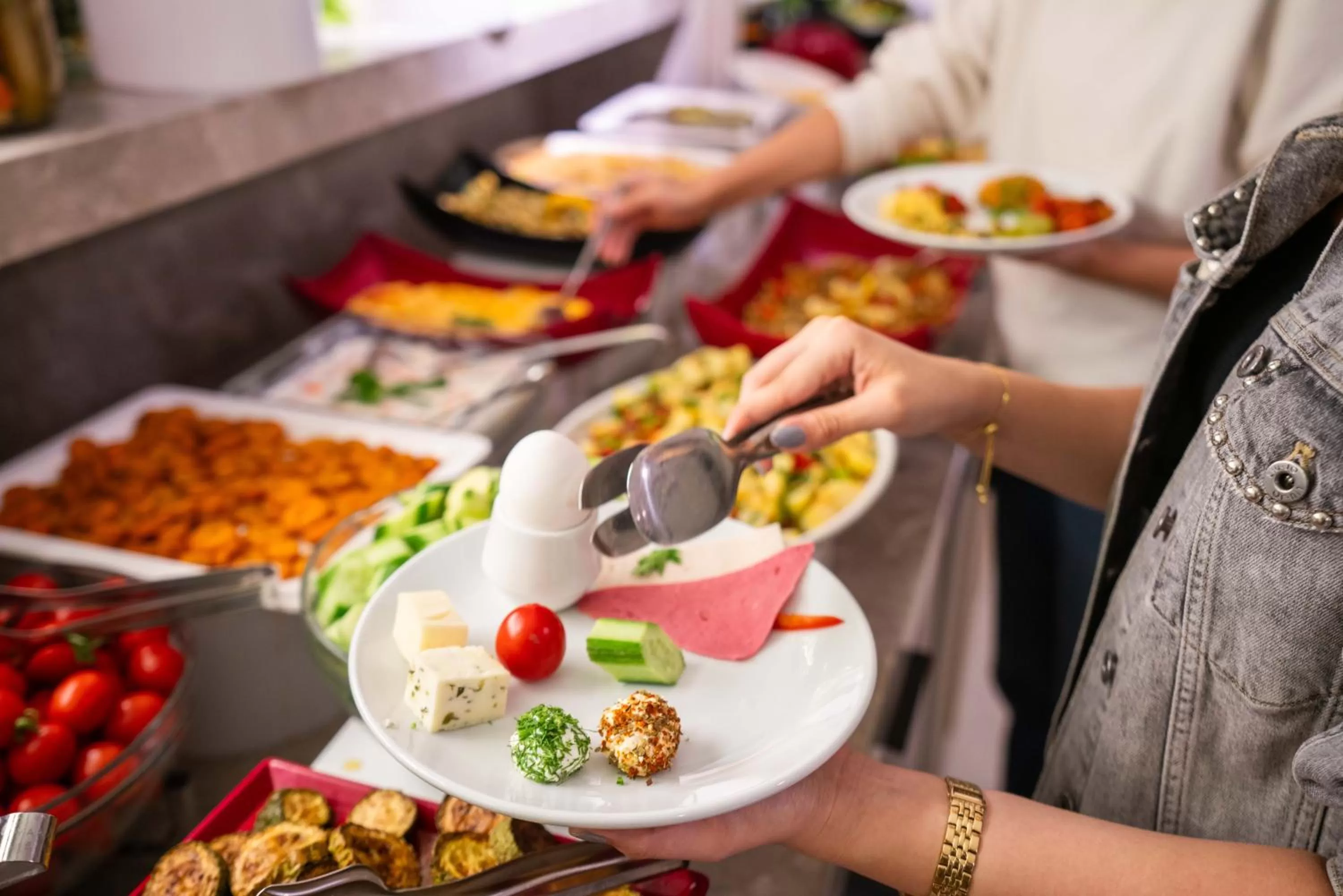 Buffet breakfast in Four Sides Taksim Lion Hotel&Spa