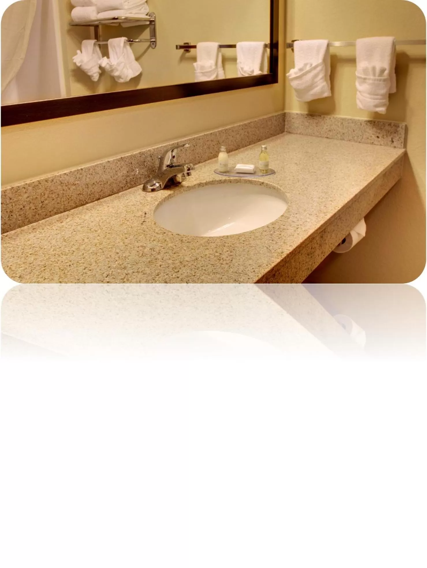 Bathroom in Cobblestone Inn & Suites - Harvey