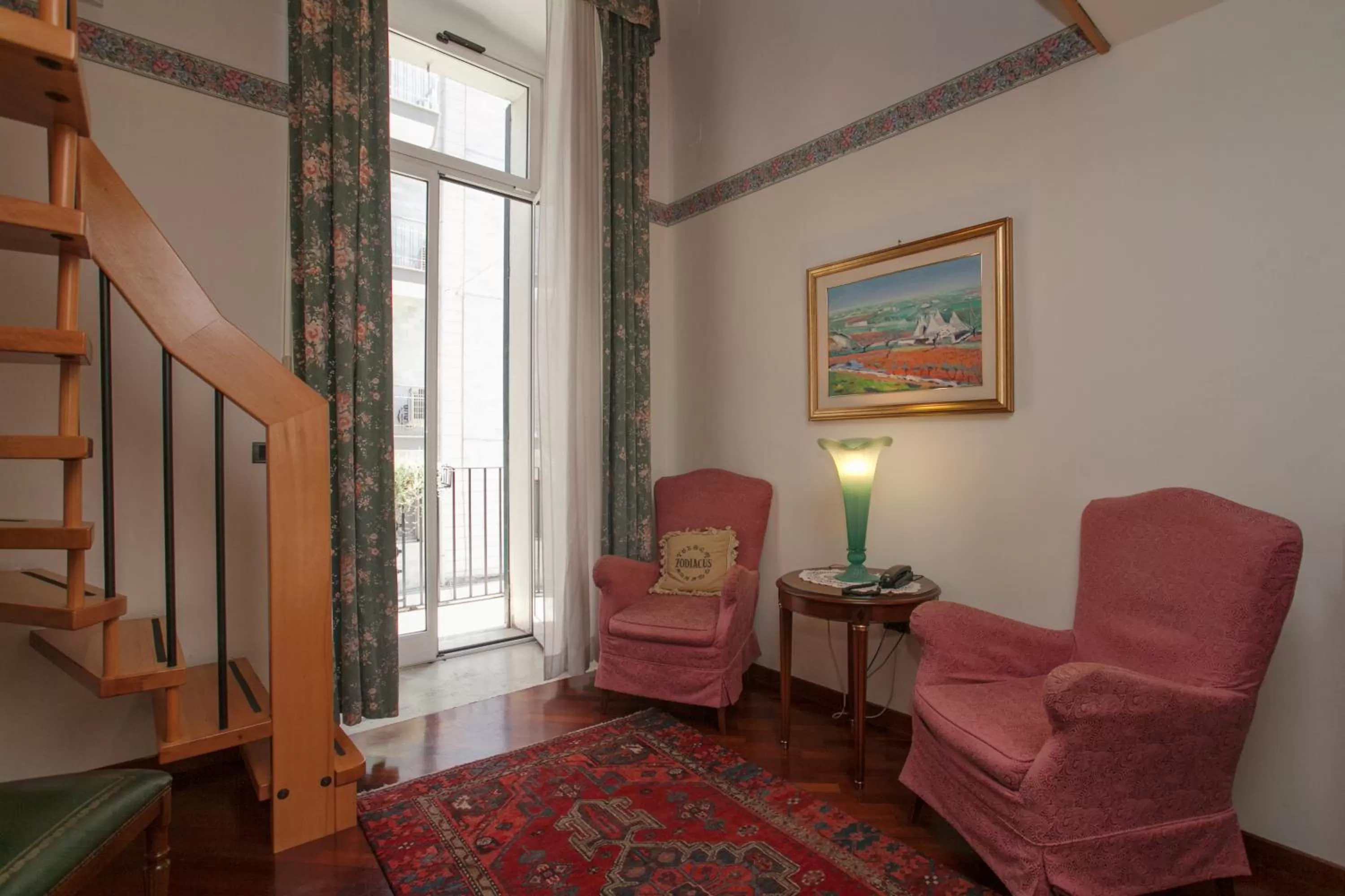 Seating area in Zodiacus Residence