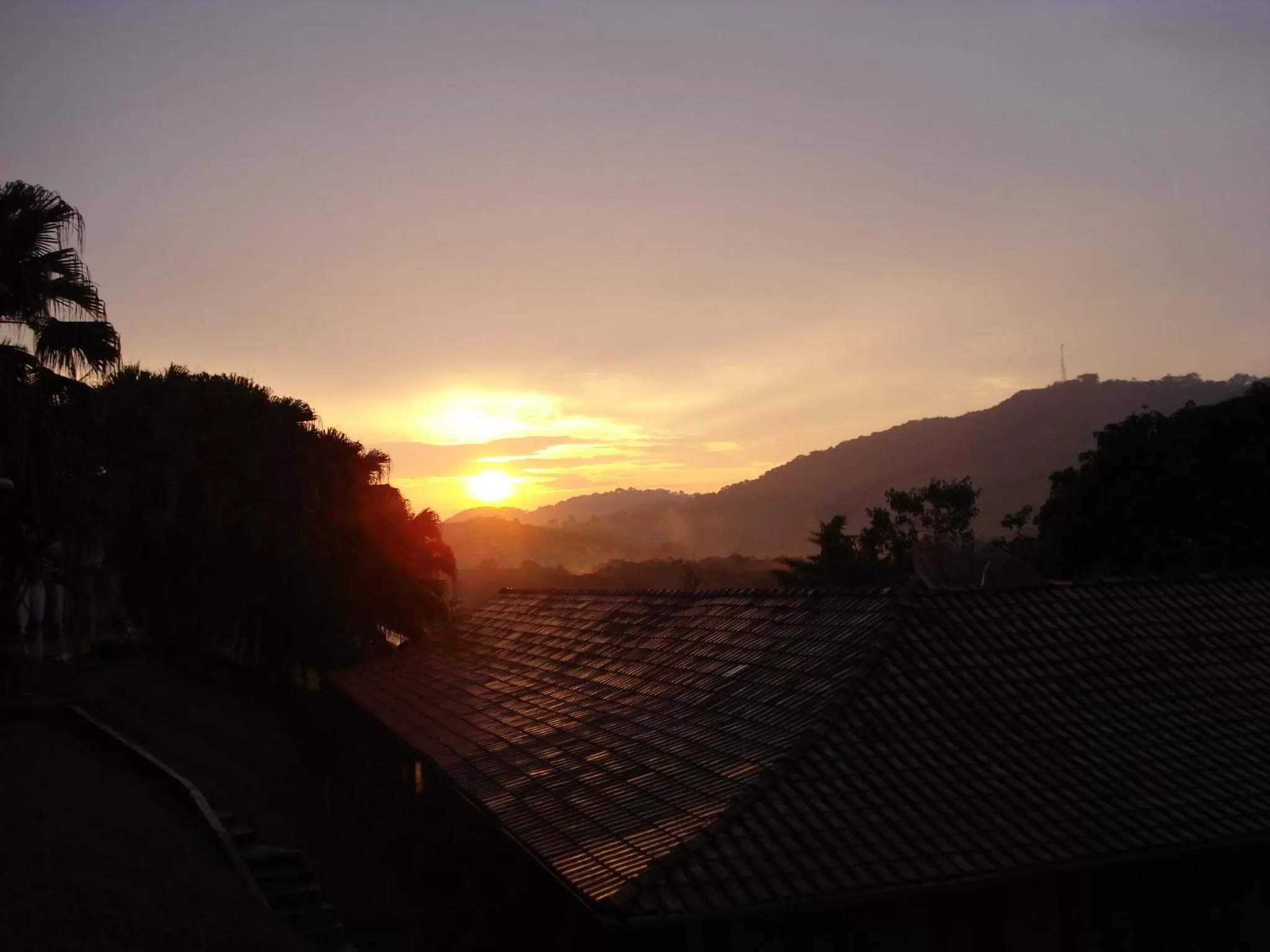 Sunset in Pousada Le Sapê