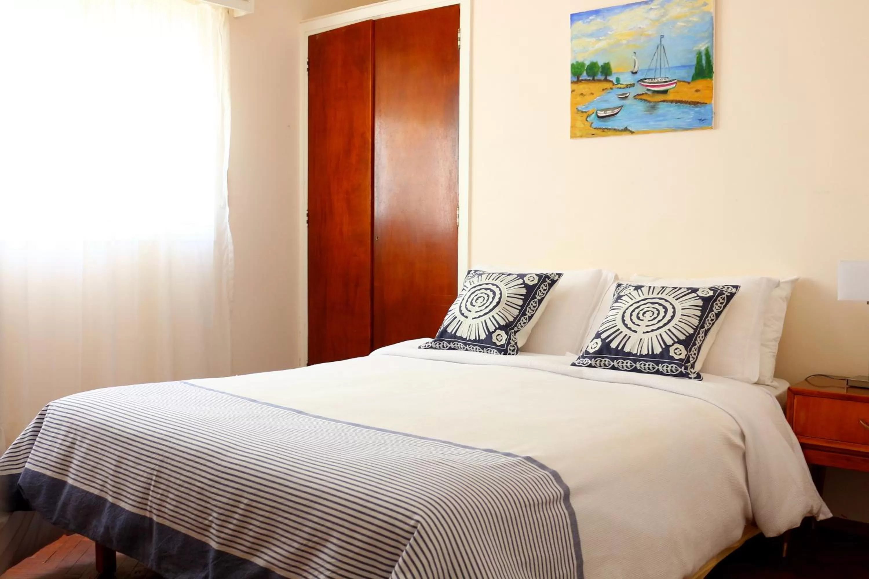 Bedroom, Bed in Hotel San Martin