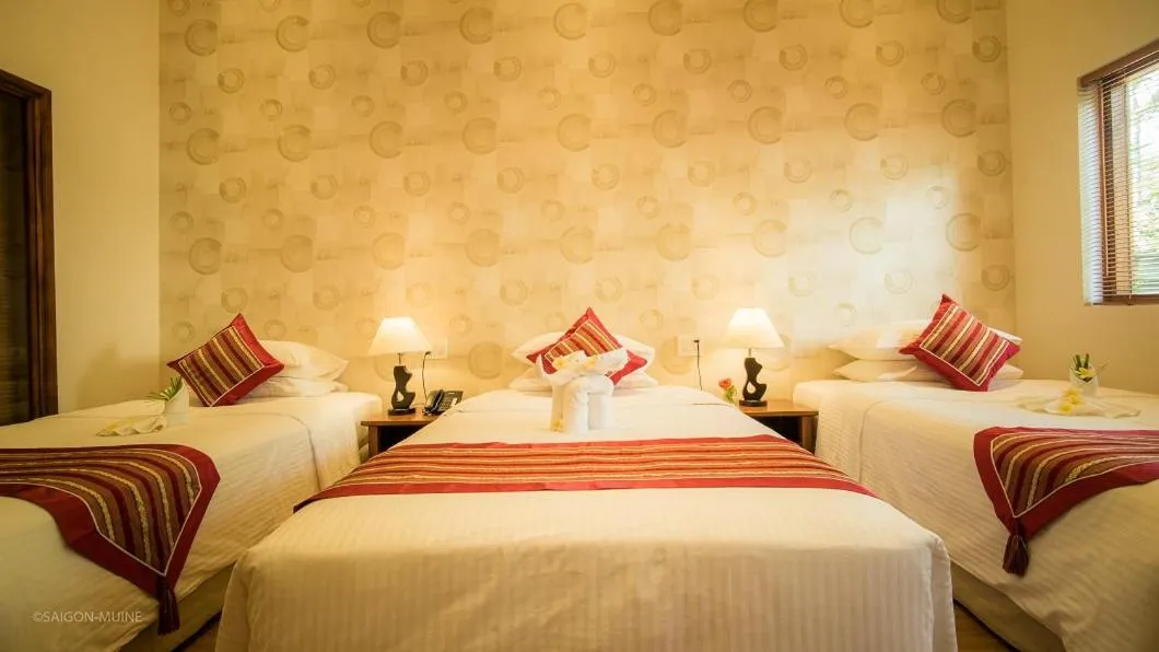 Bed in Saigon Mui Ne Resort