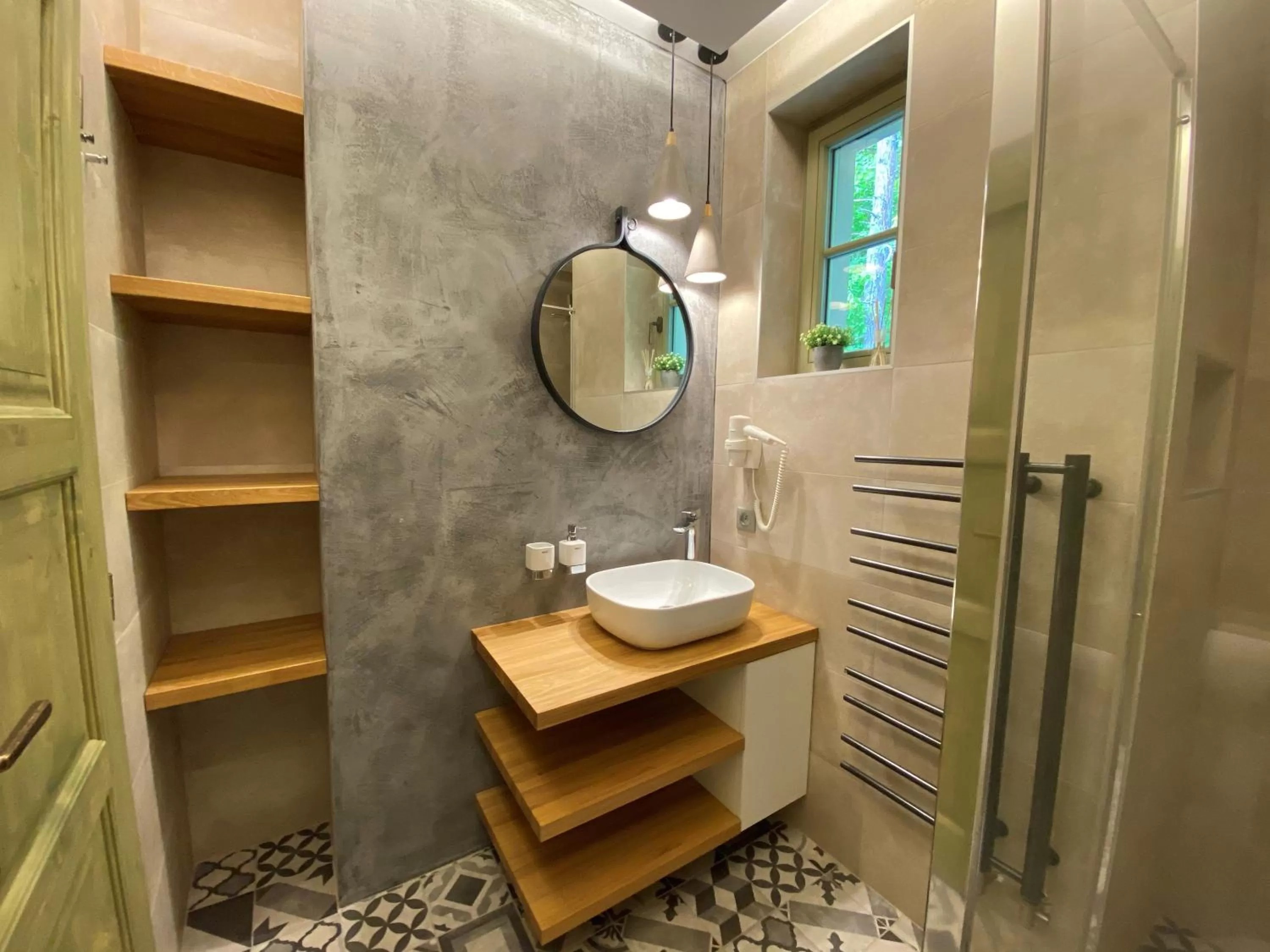 Bathroom in Penzion Stodola