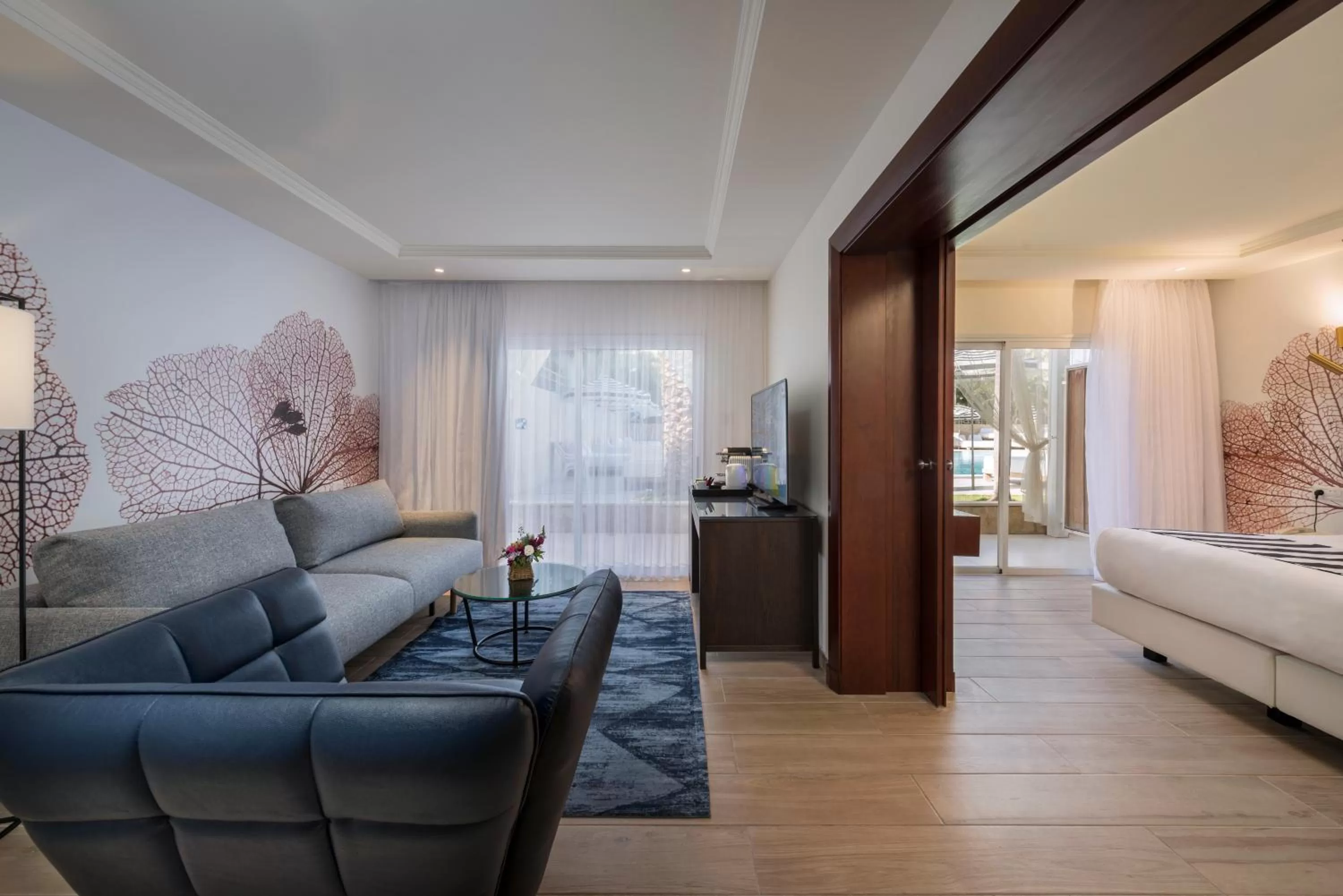 Living room, Bed in Yam Suf by Isrotel Collection